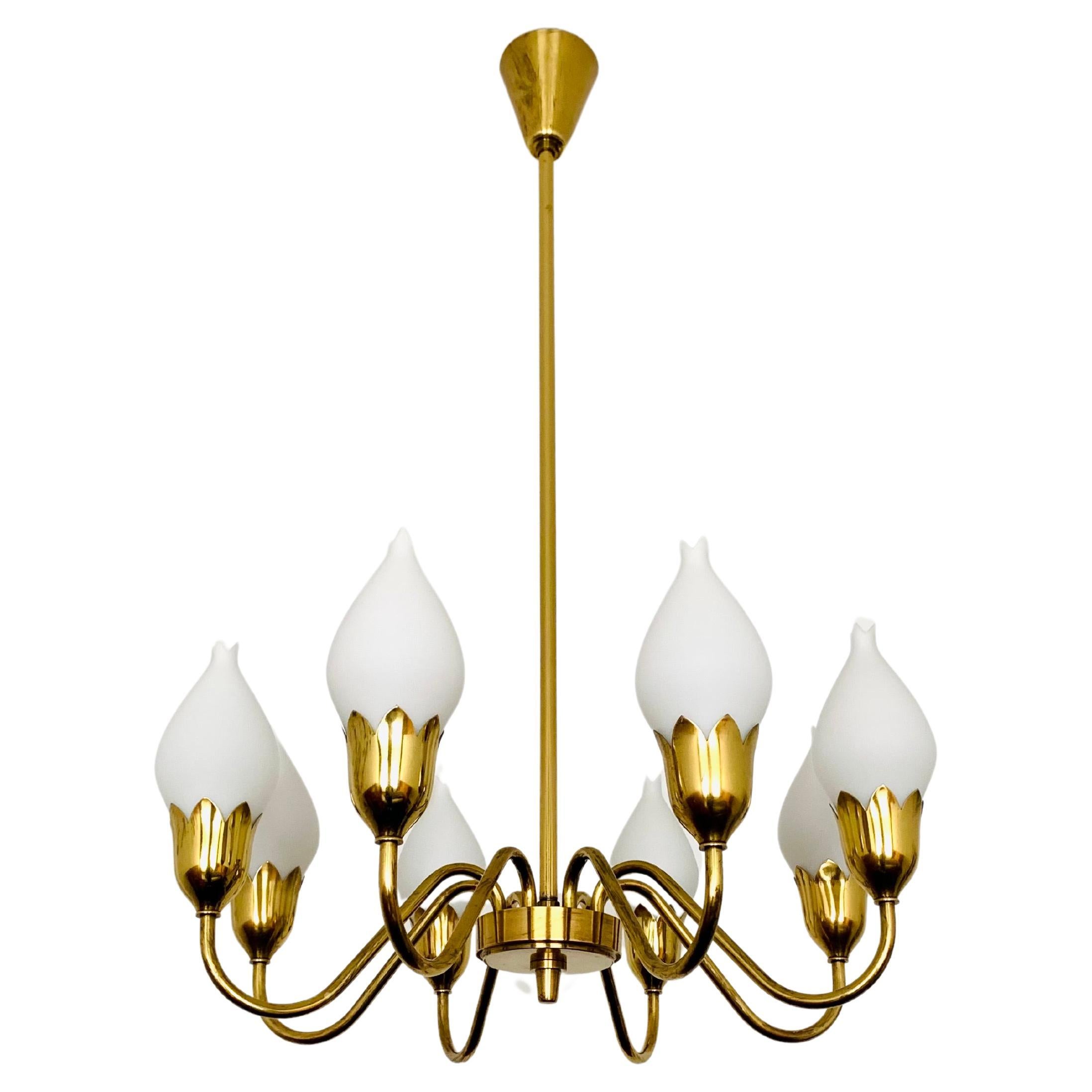 Brass Chandelier by Fog and Morup