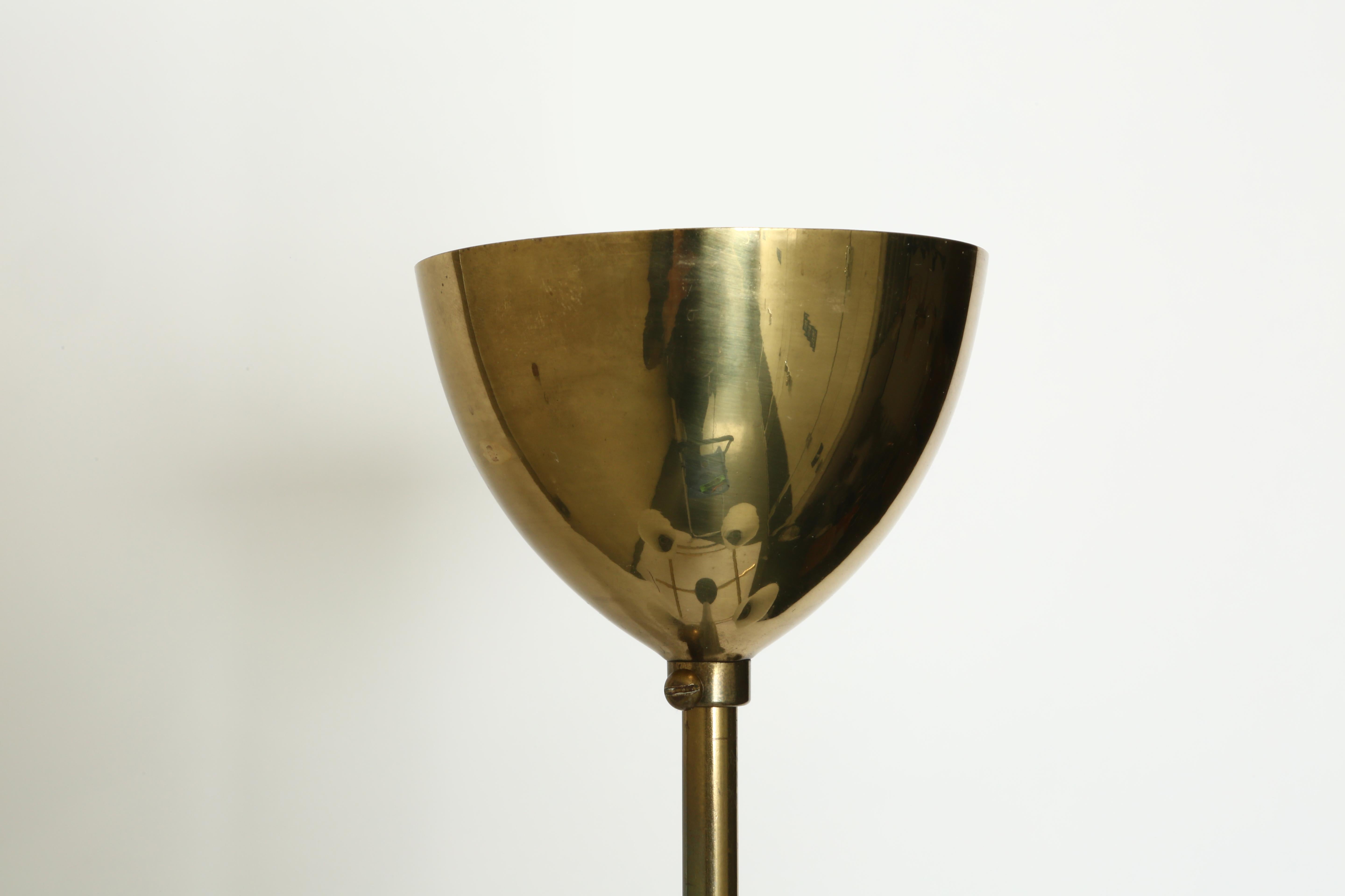 Lampadario in ottone di Itsu, Finlandia 1960 in vendita 4