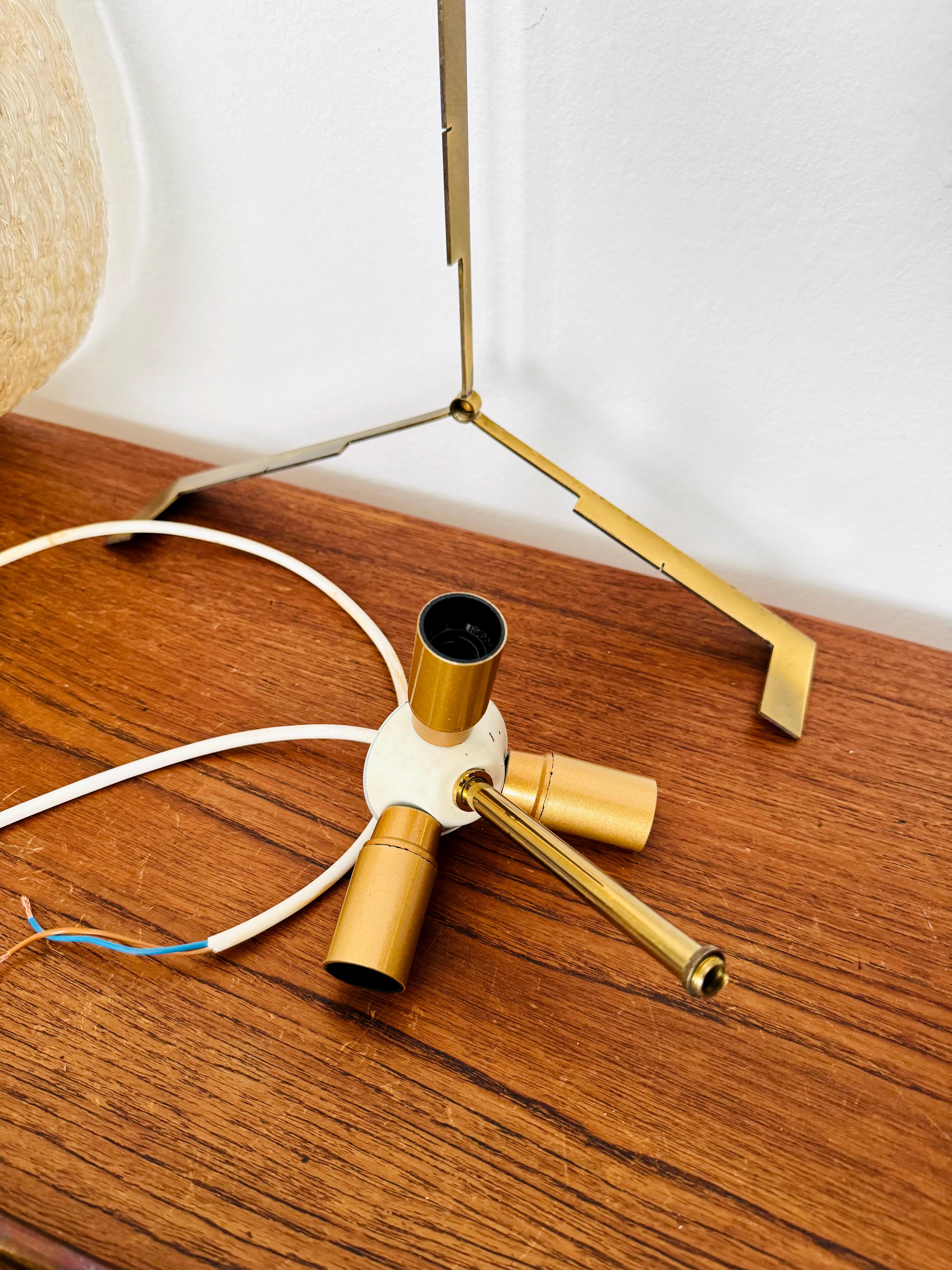 Brass Chandelier by Kaiser Leuchten For Sale 9