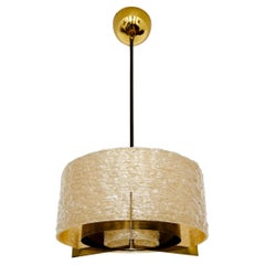 Brass Chandelier by Kaiser Leuchten