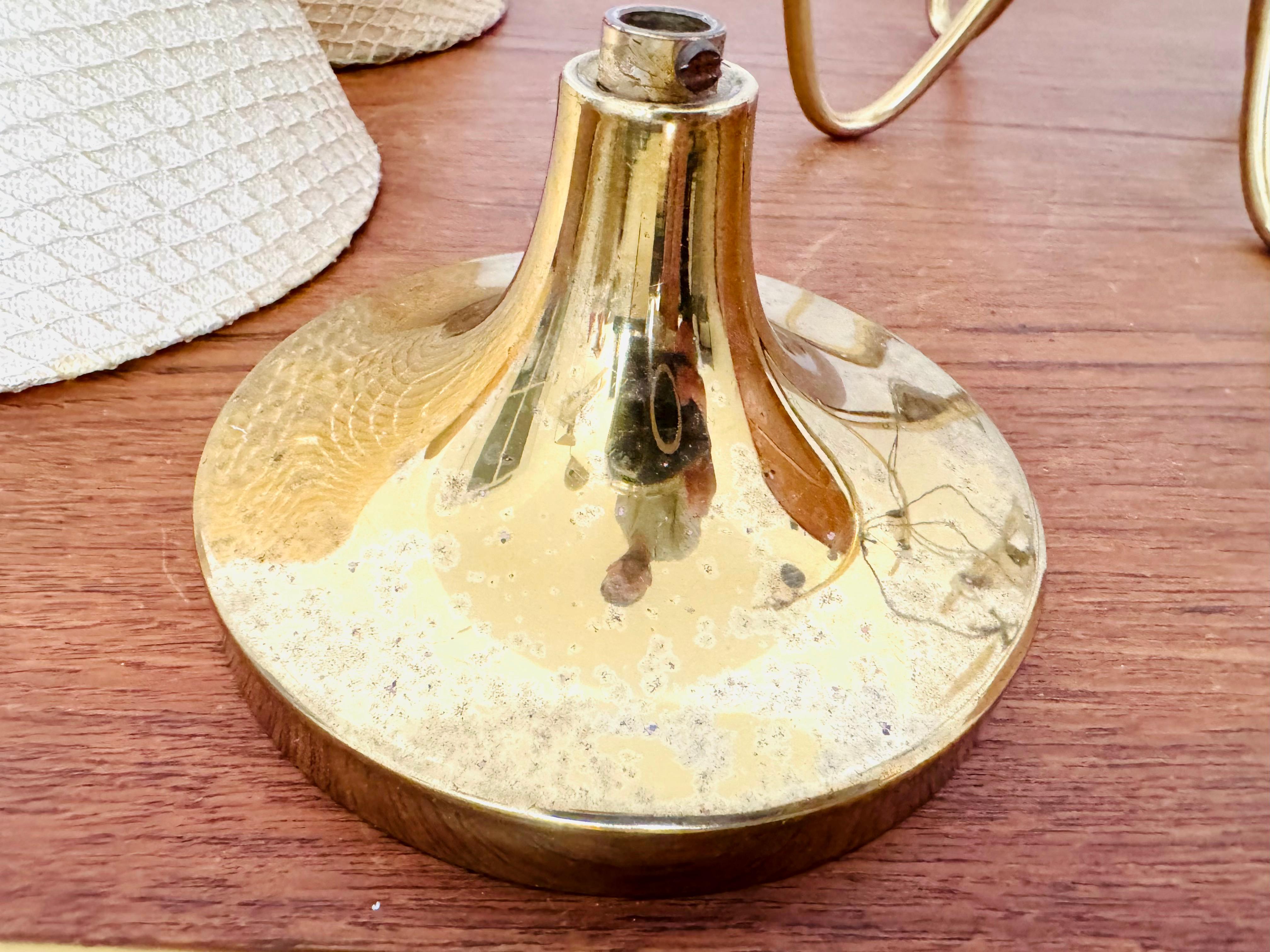 Lampadario in ottone di Rupert Nikoll in vendita 10