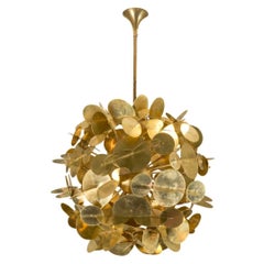 Brass Chandelier by Studio Glustin