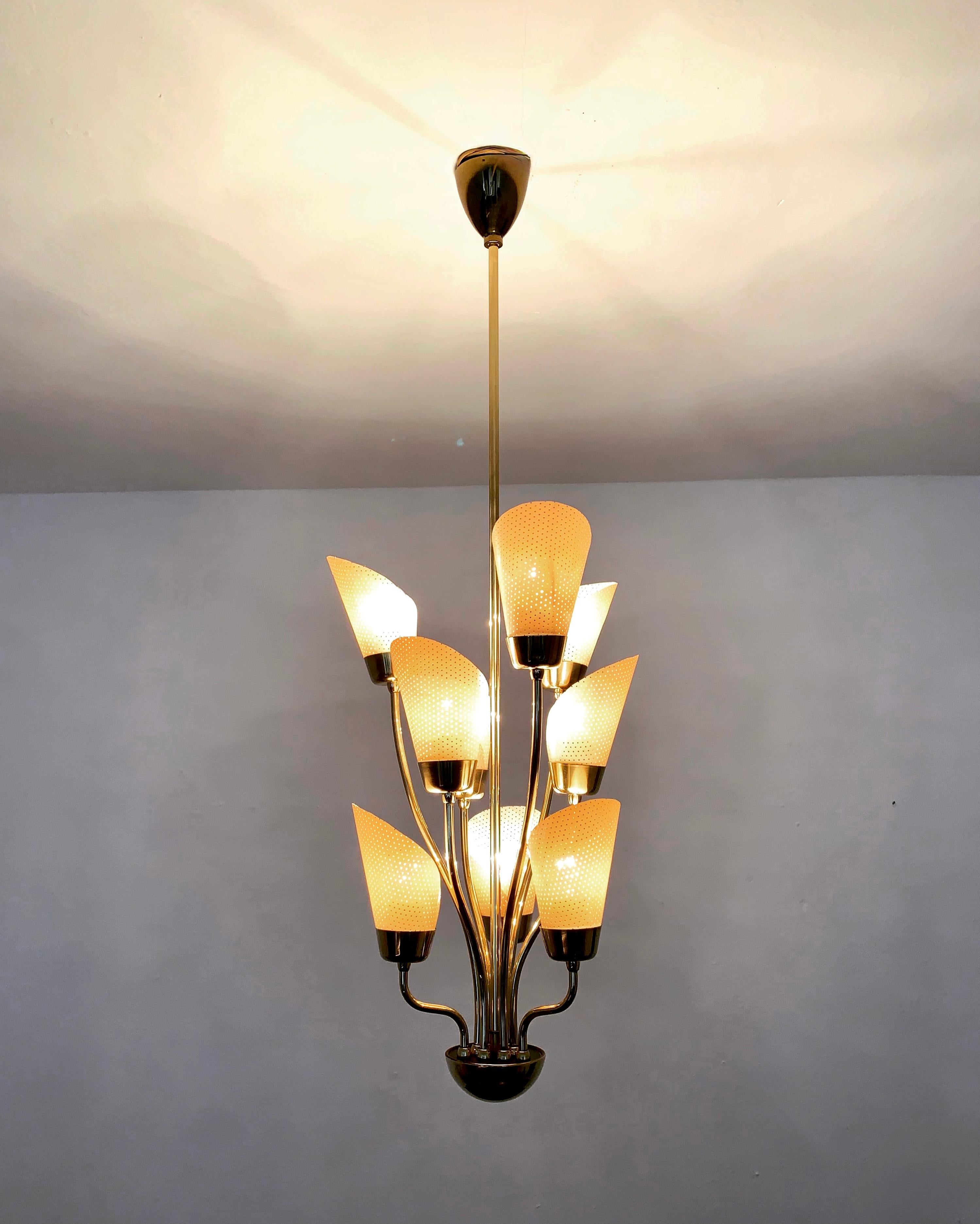 Brass Chandelier For Sale 3