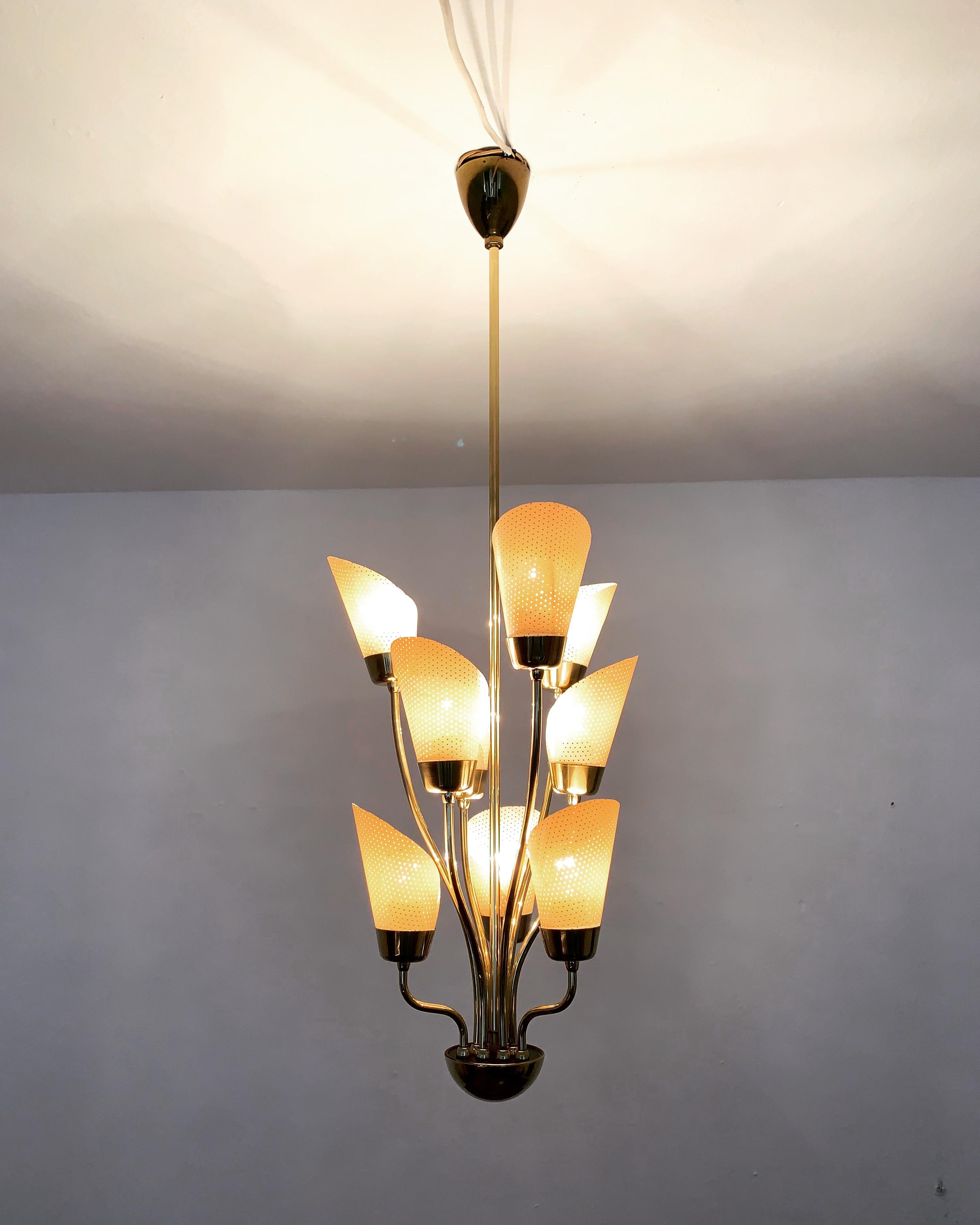 Brass Chandelier For Sale 2