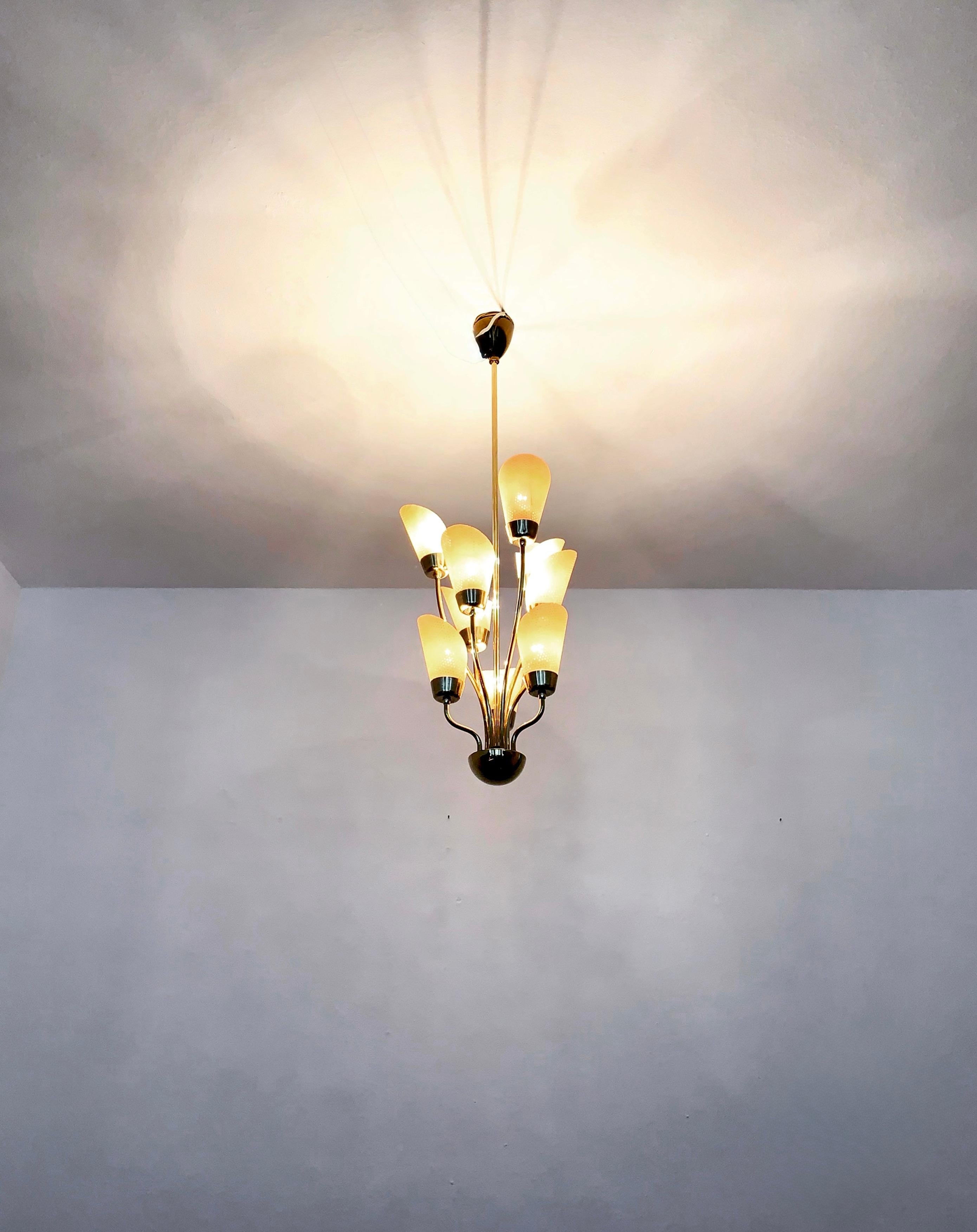 Brass Chandelier For Sale 2
