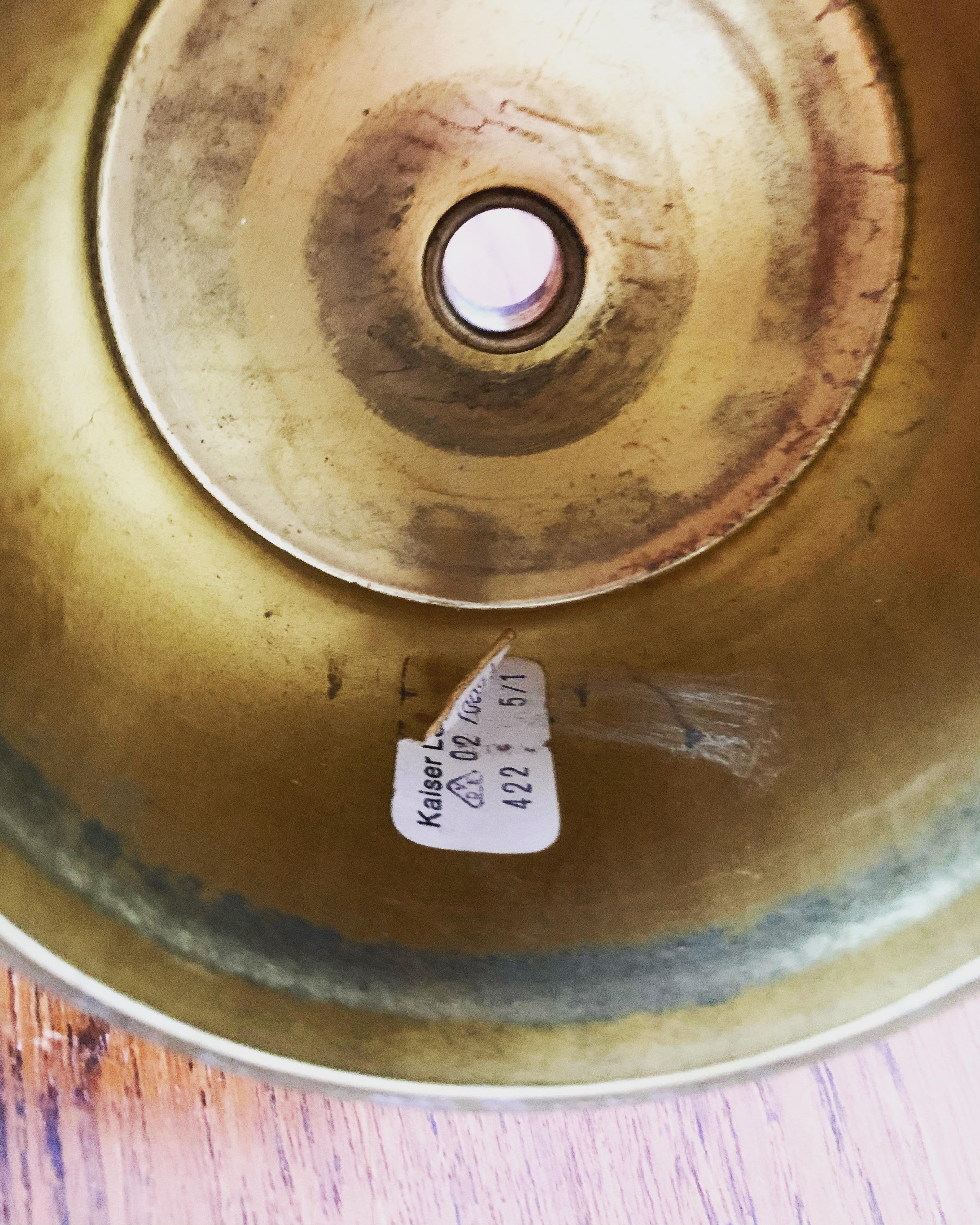 Lampadario in ottone di Kaiser Leuchten in vendita 6