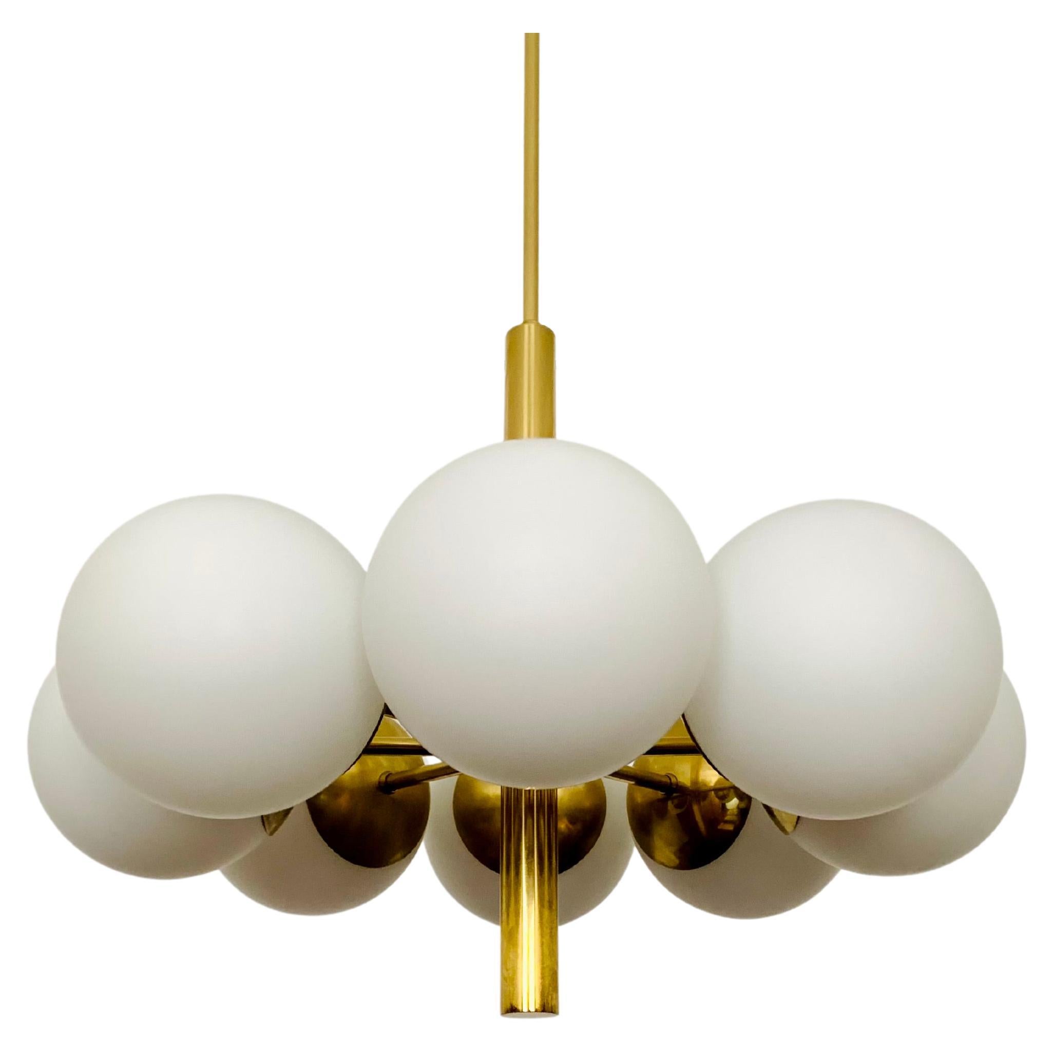  Brass Chandelier from Kaiser Leuchten