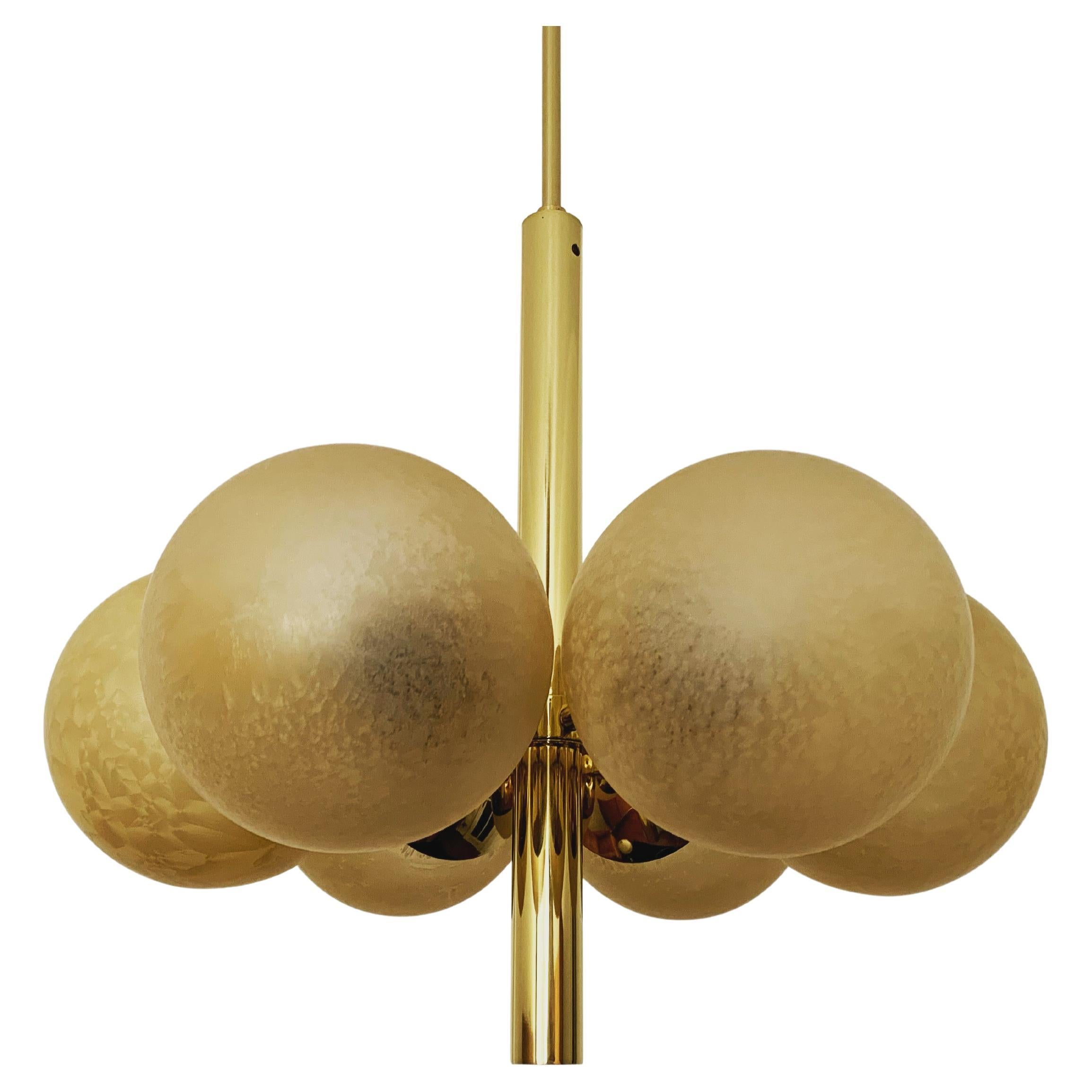 Brass Chandelier from Kaiser Leuchten