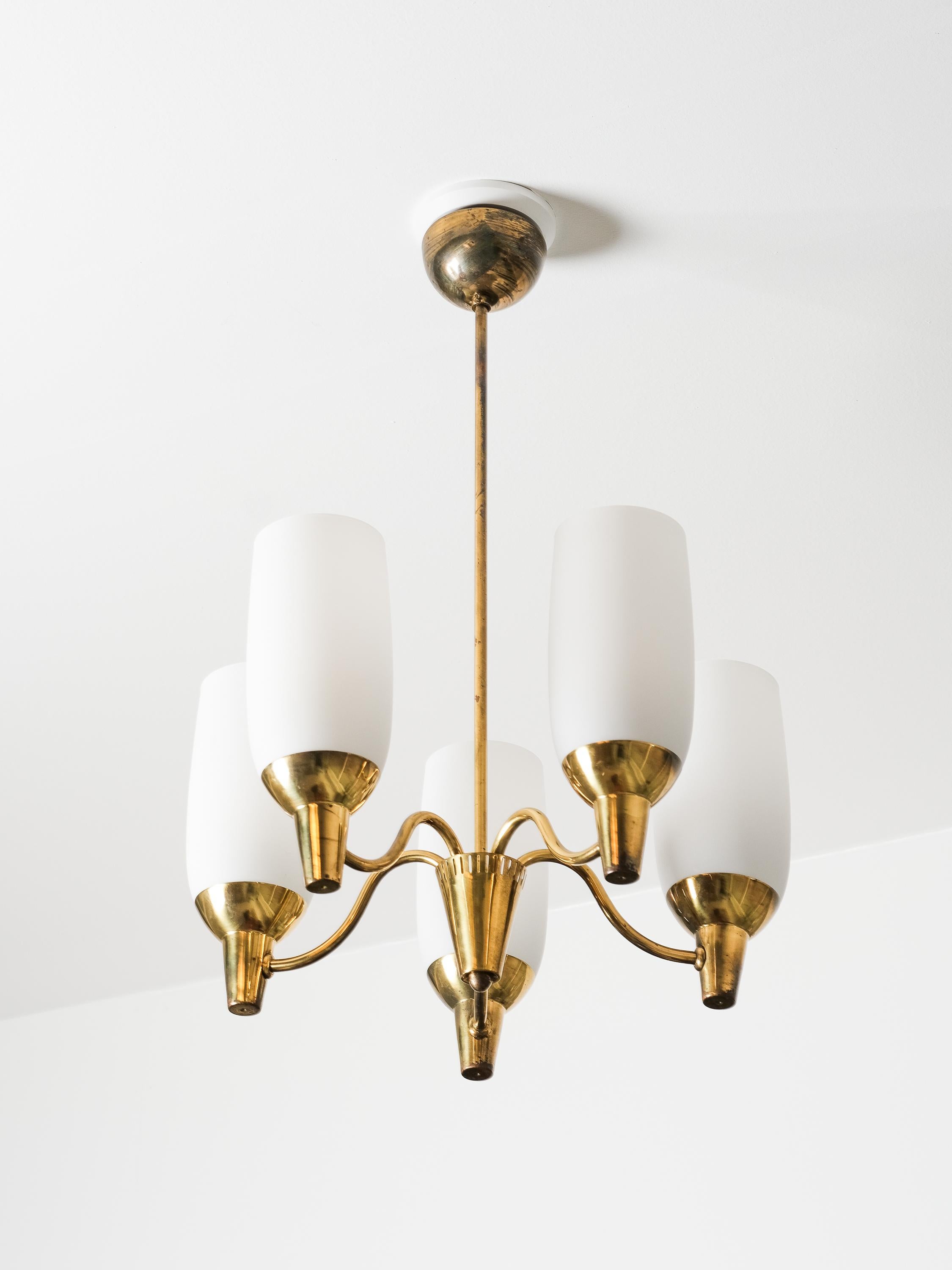 Brass Chandelier Model 