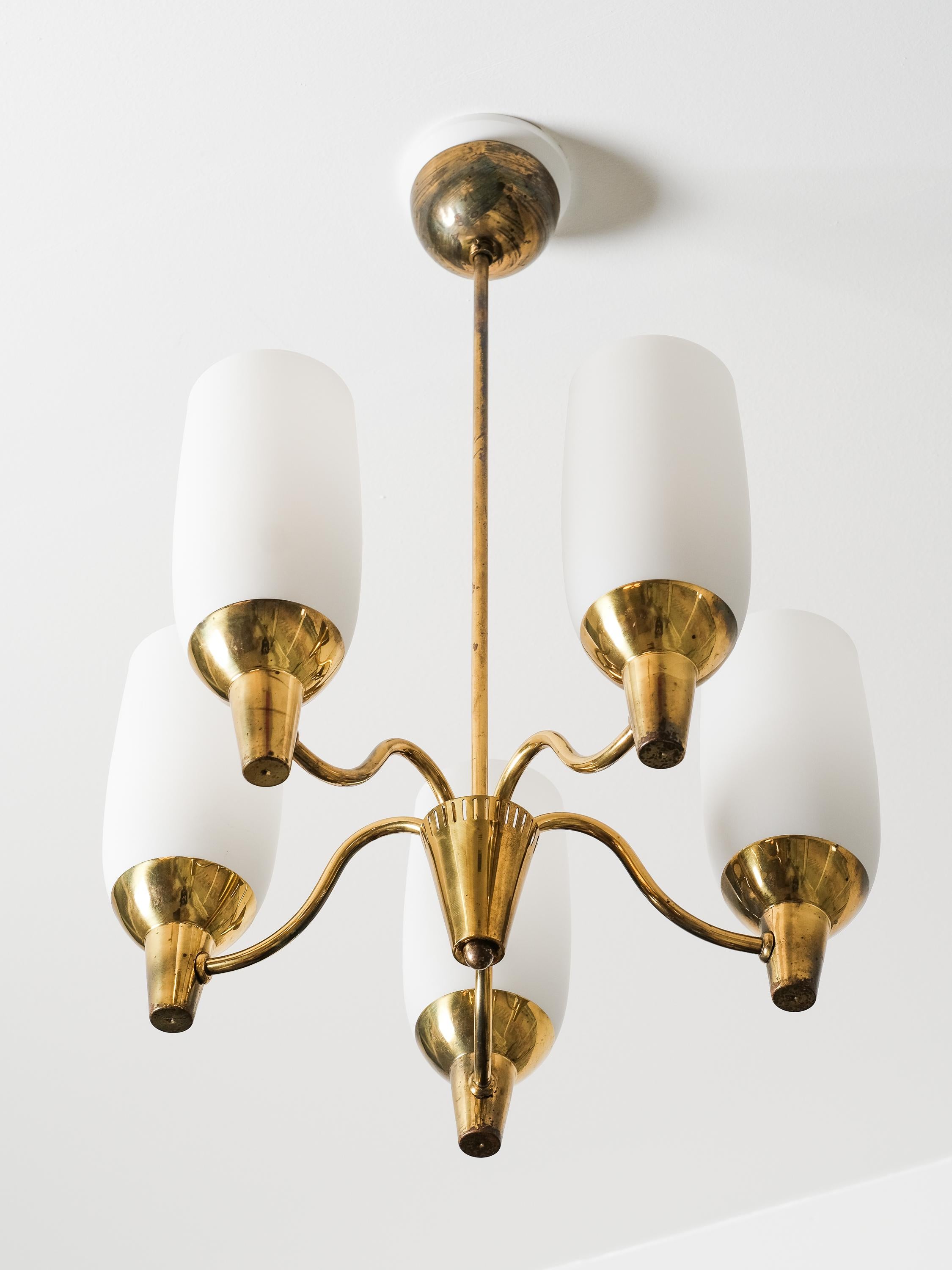 Brass Chandelier Model 