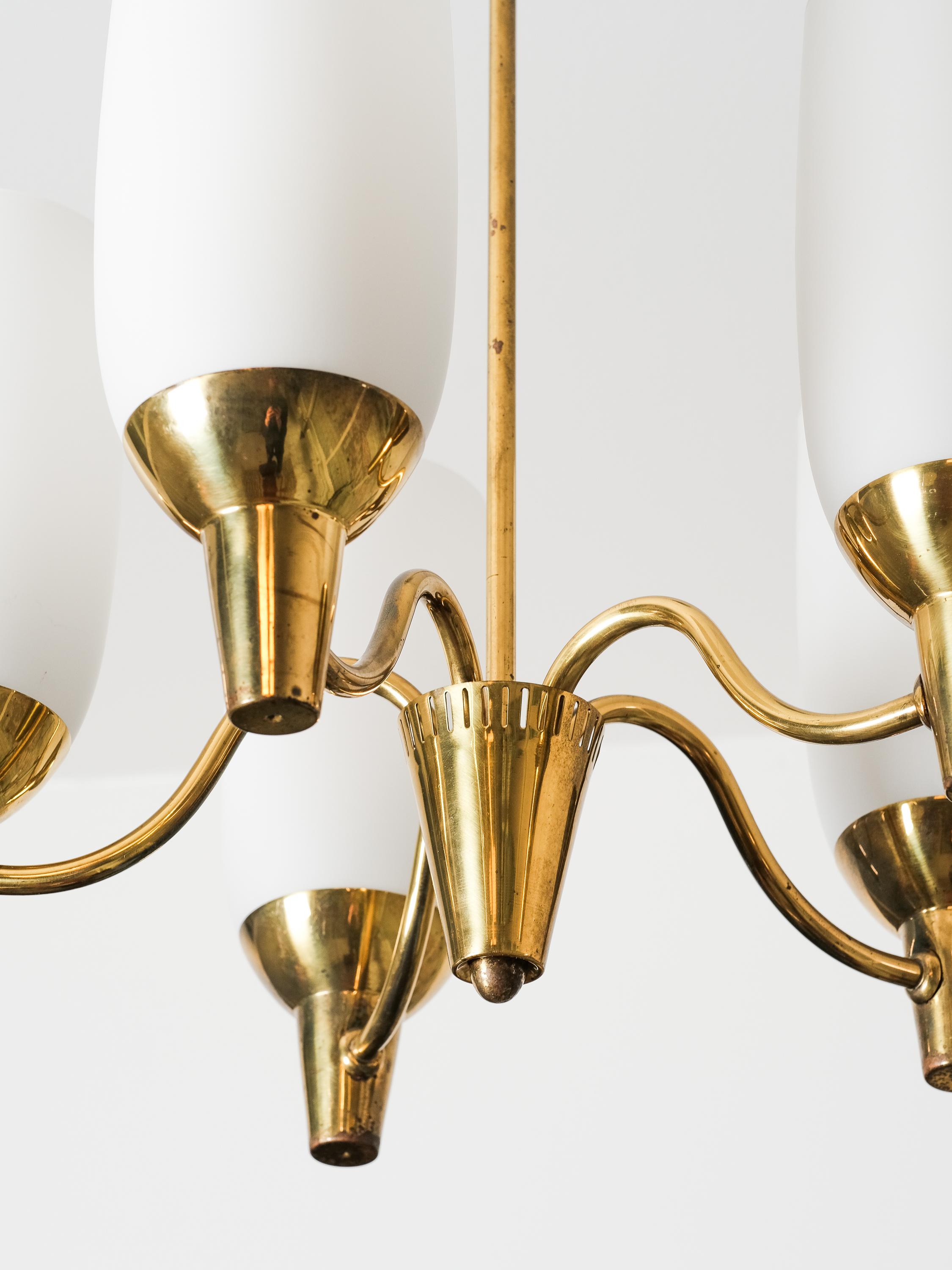 Brass Chandelier Model 