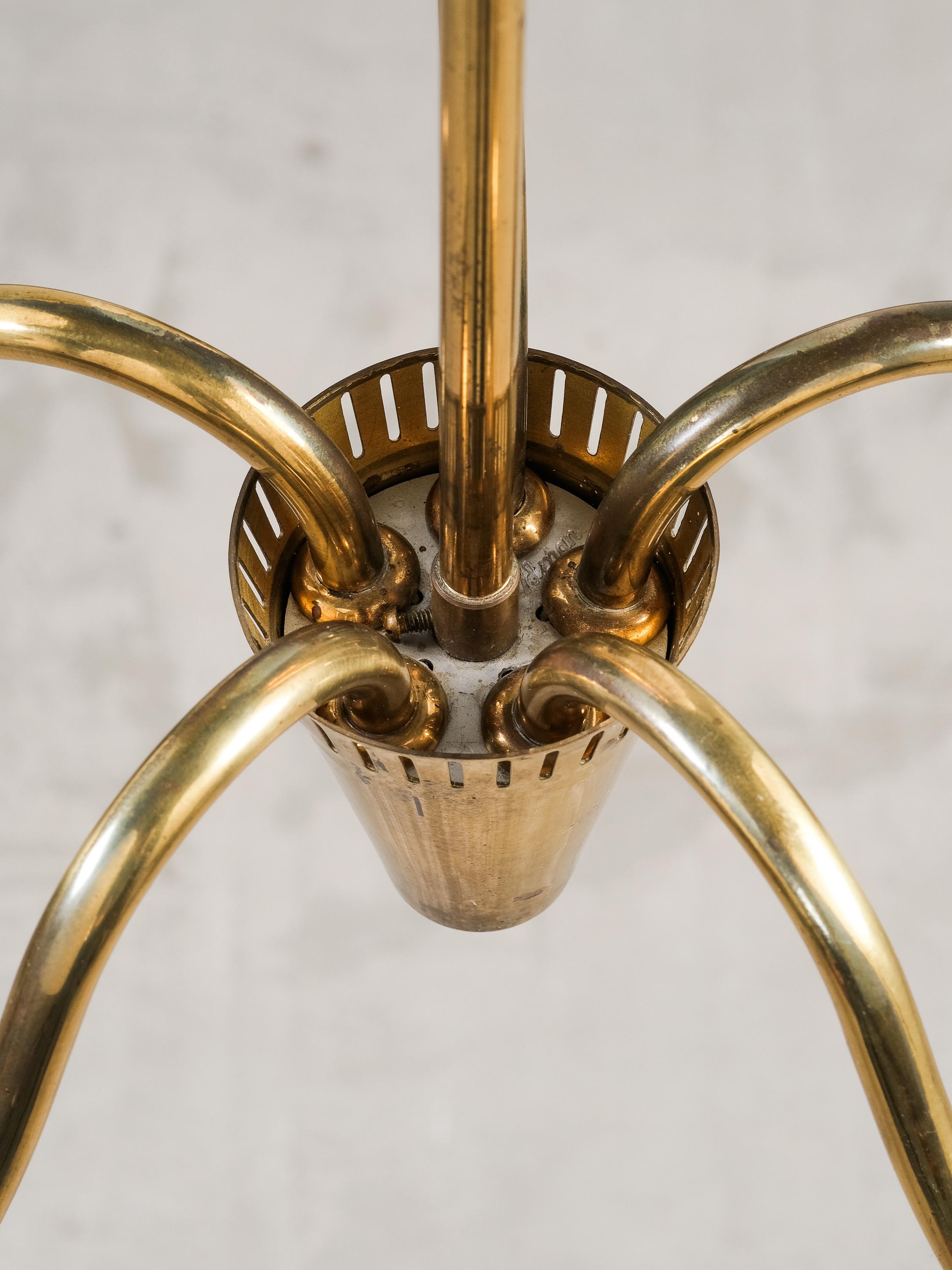 Brass Chandelier Model 
