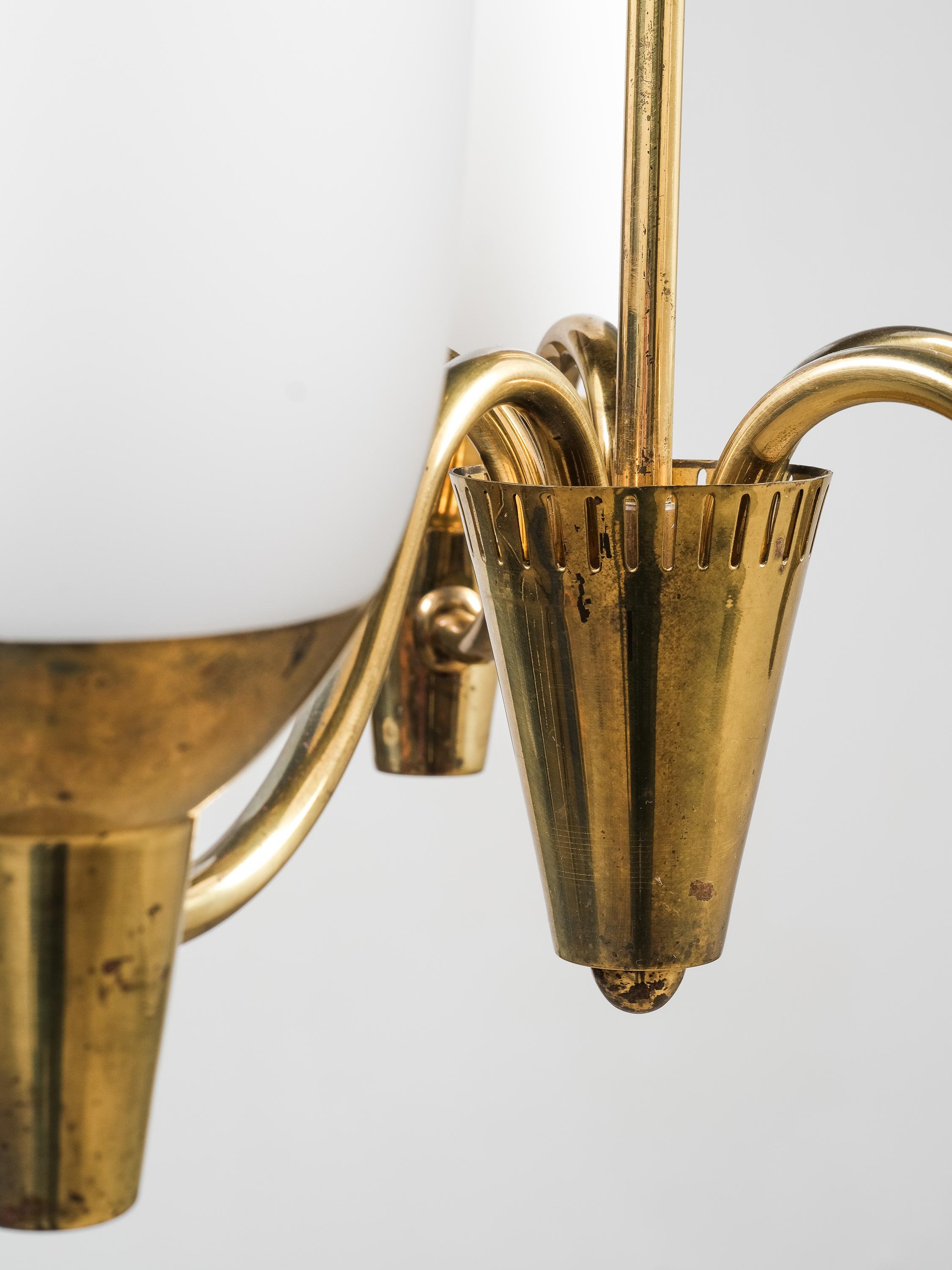 Brass Chandelier Model 