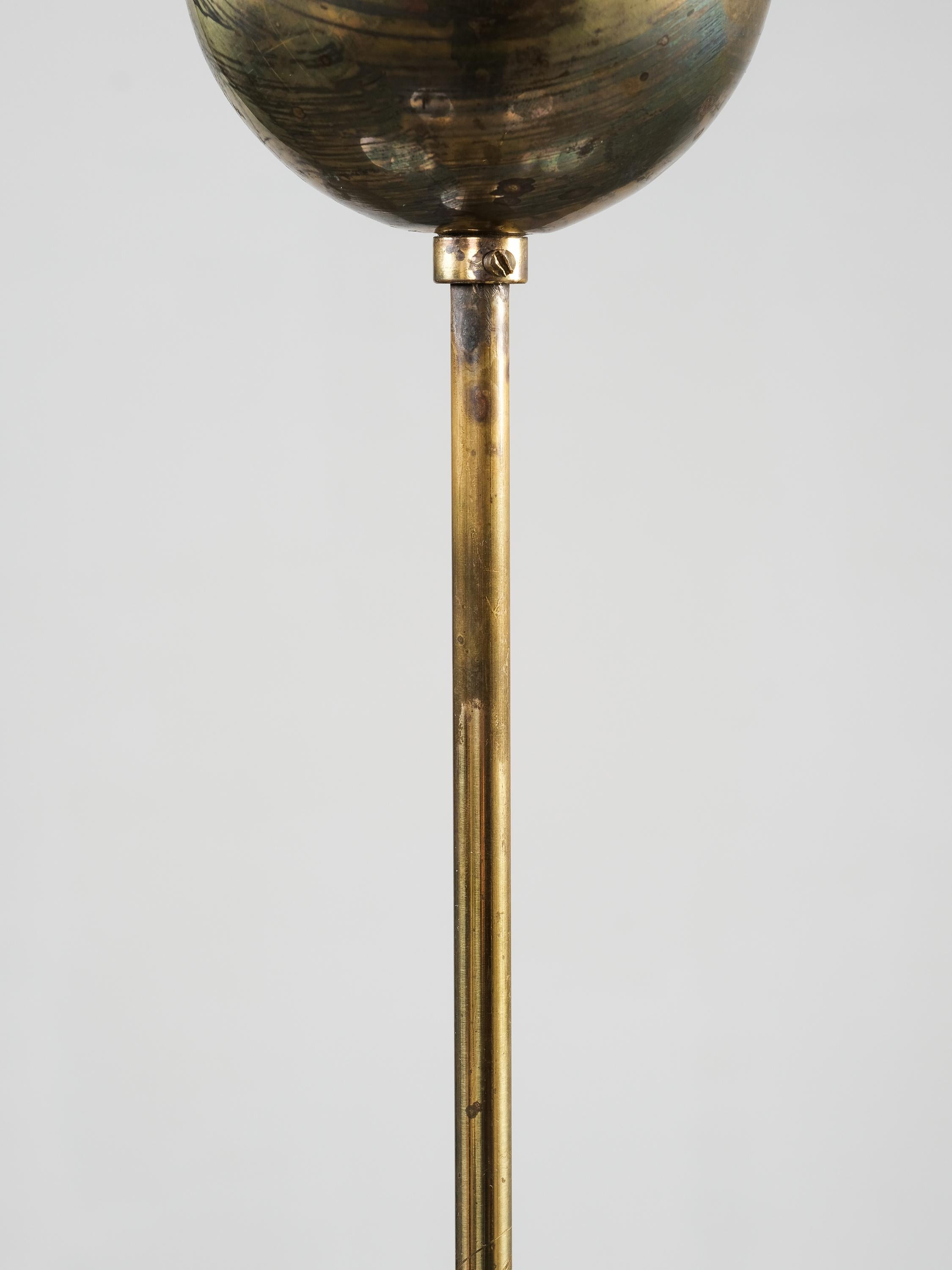 Brass Chandelier Model 
