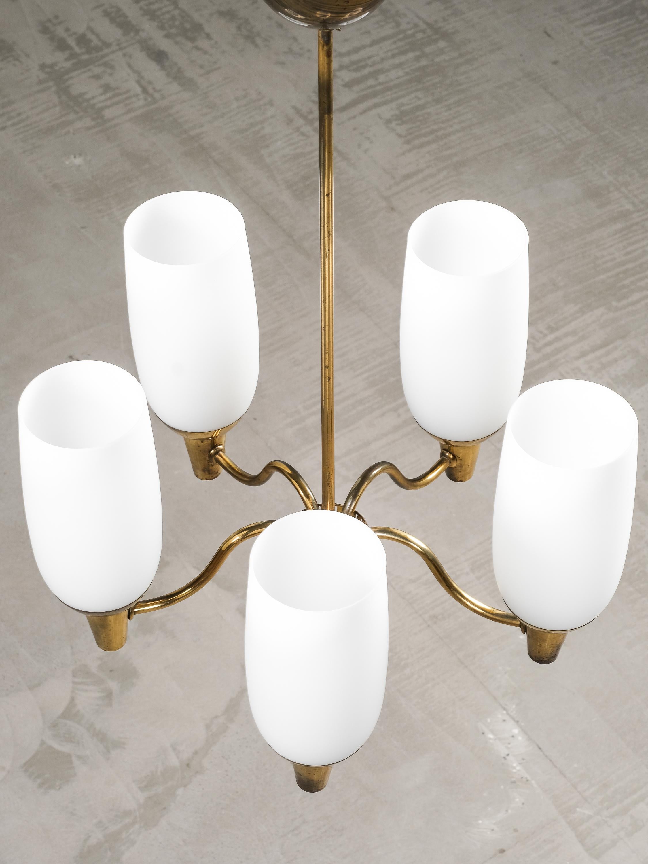 Brass Chandelier Model 