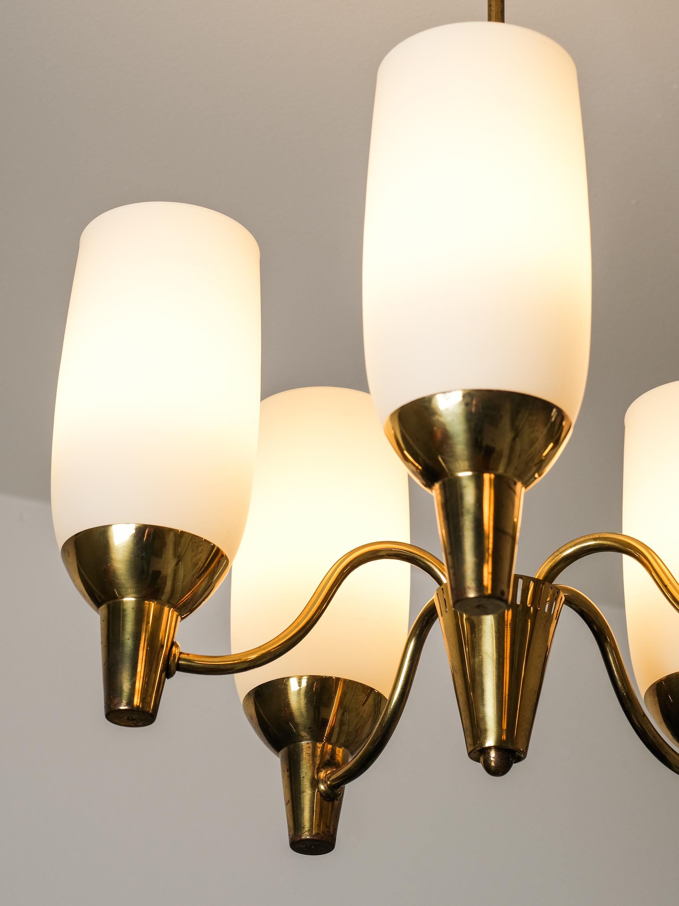 Brass Chandelier Model 