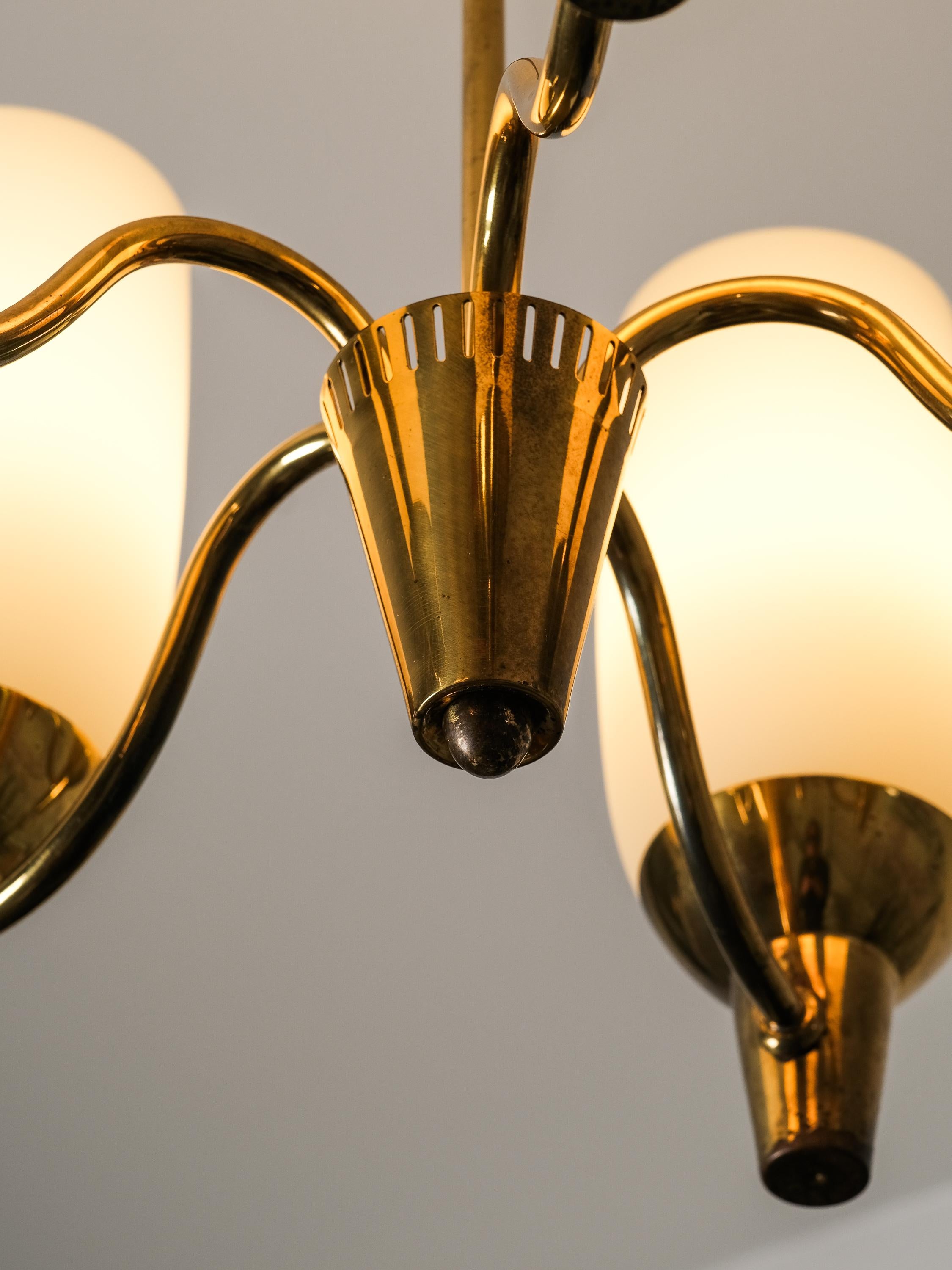 Brass Chandelier Model 