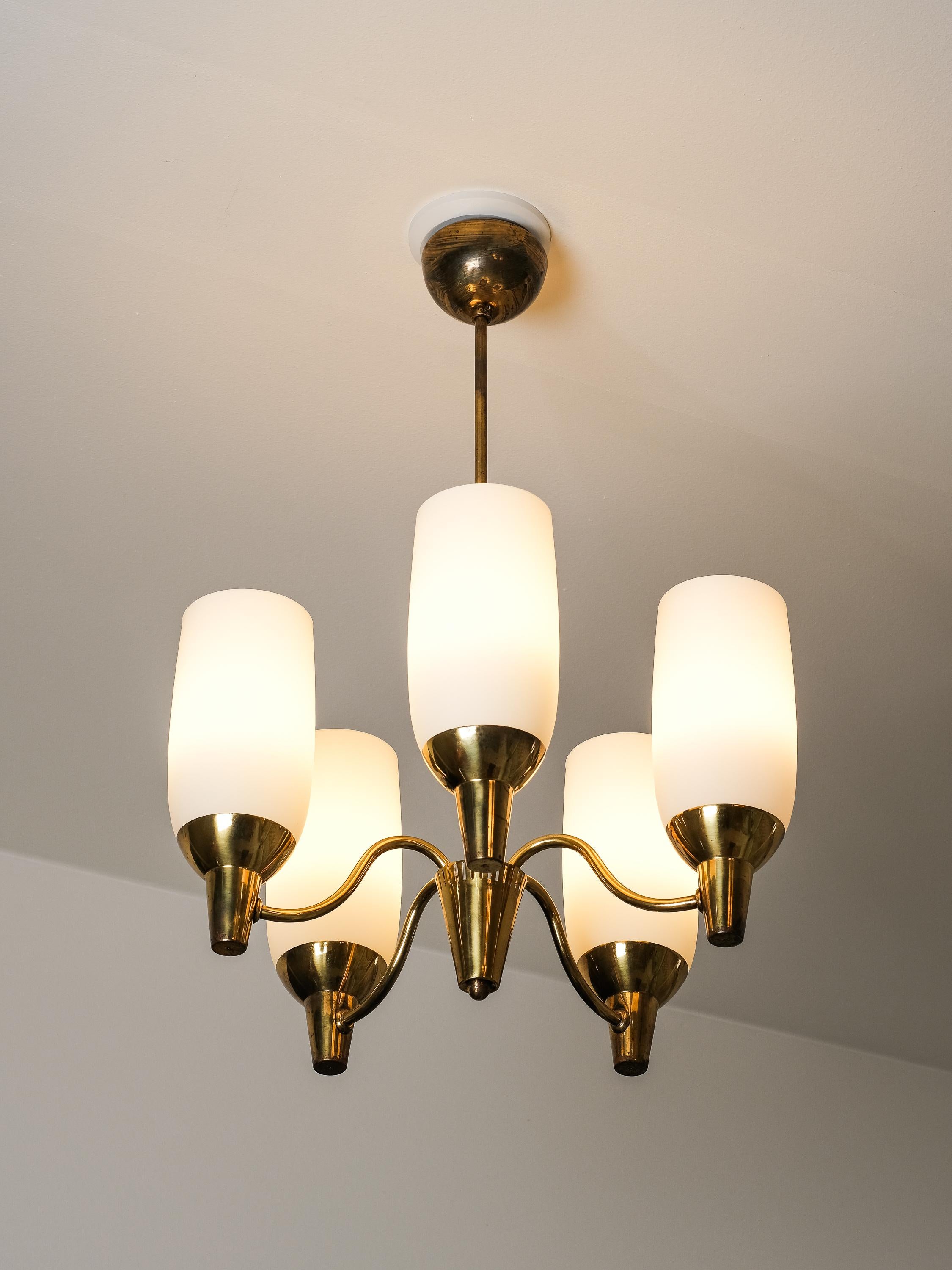 Brass Chandelier Model 