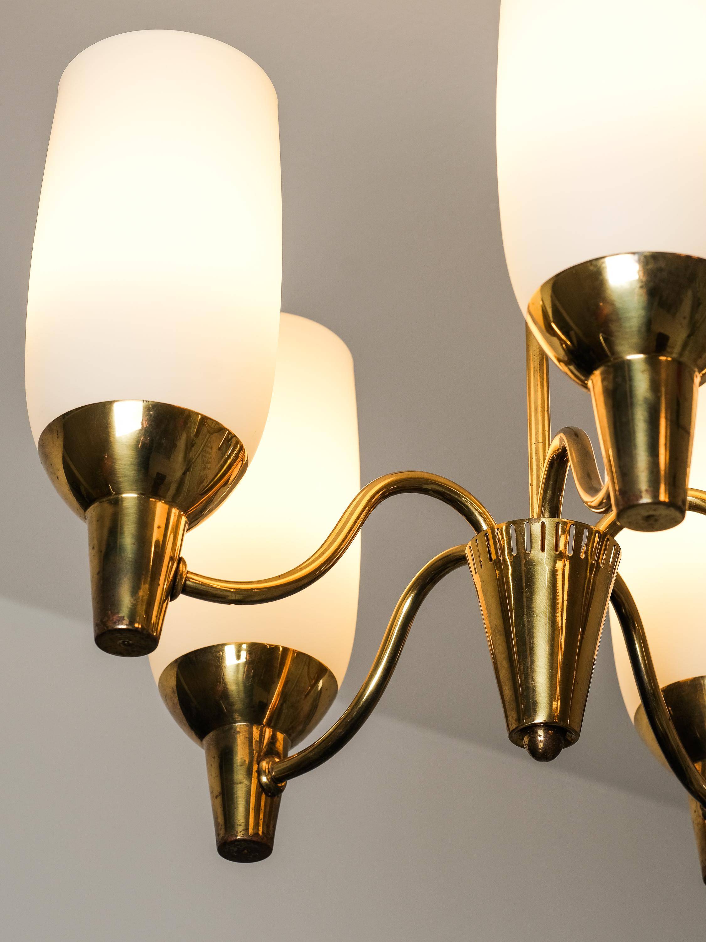 Brass Chandelier Model 