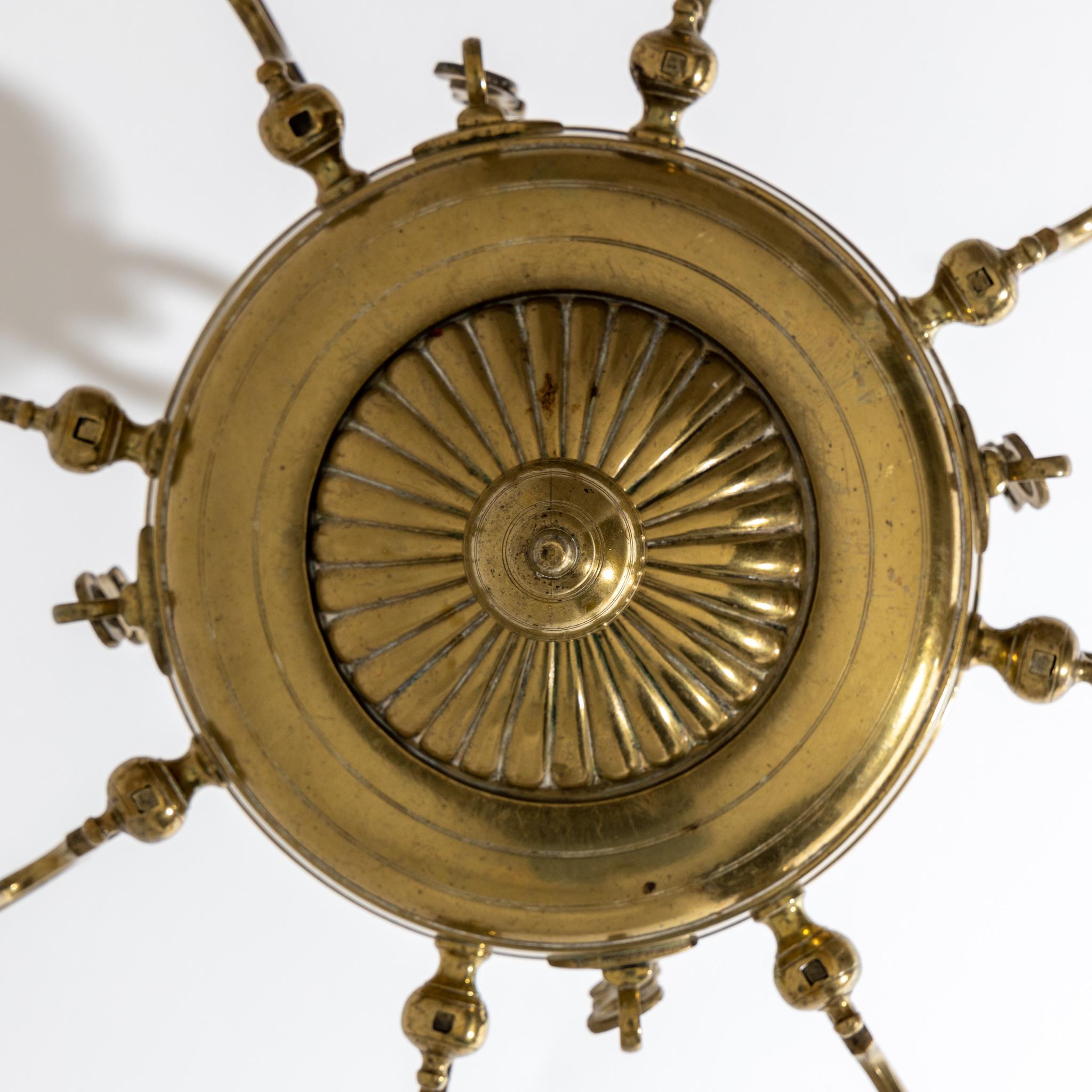 Brass Chandelier, Probably England, 18th Century 3