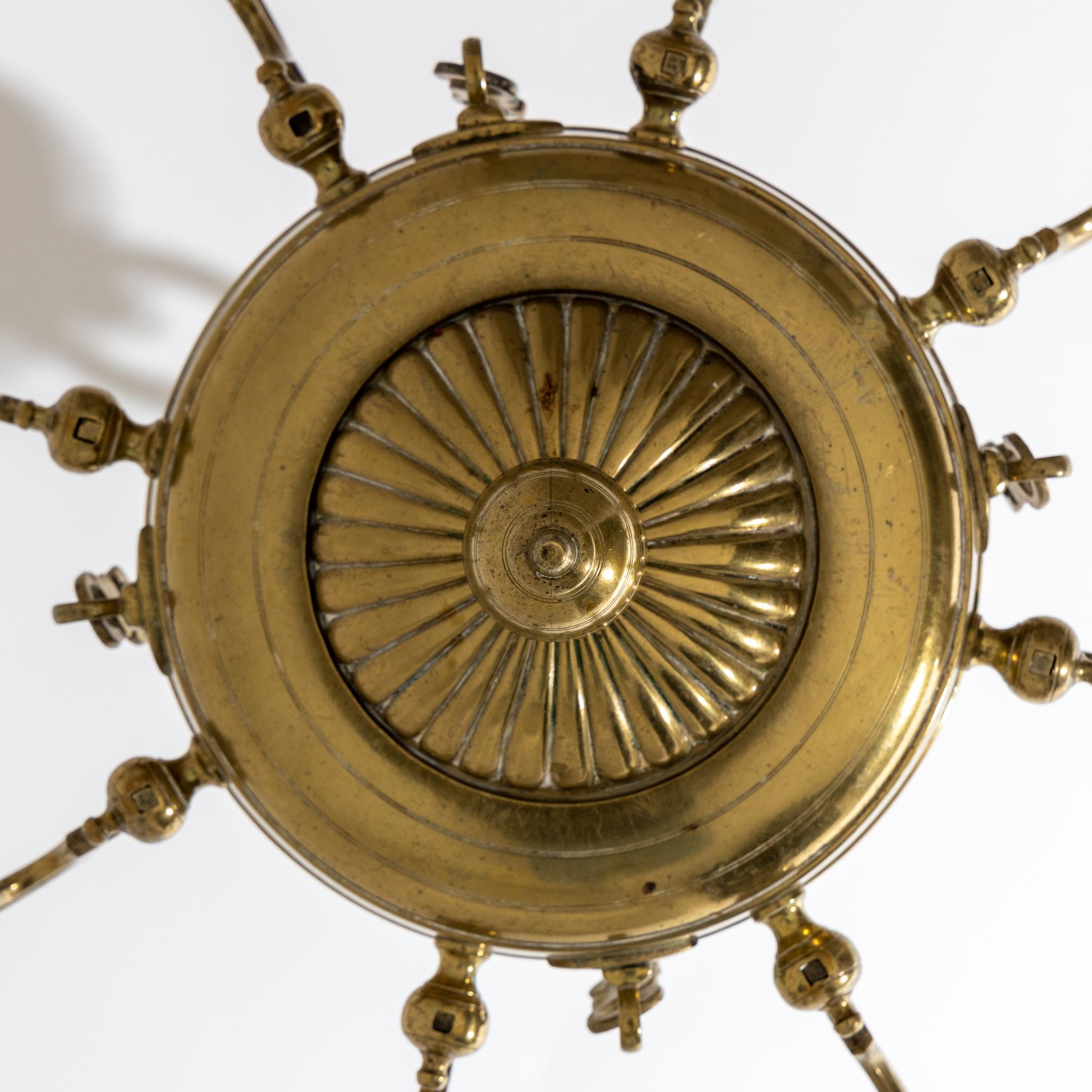 Brass Chandelier, Probably England, 18th Century 3