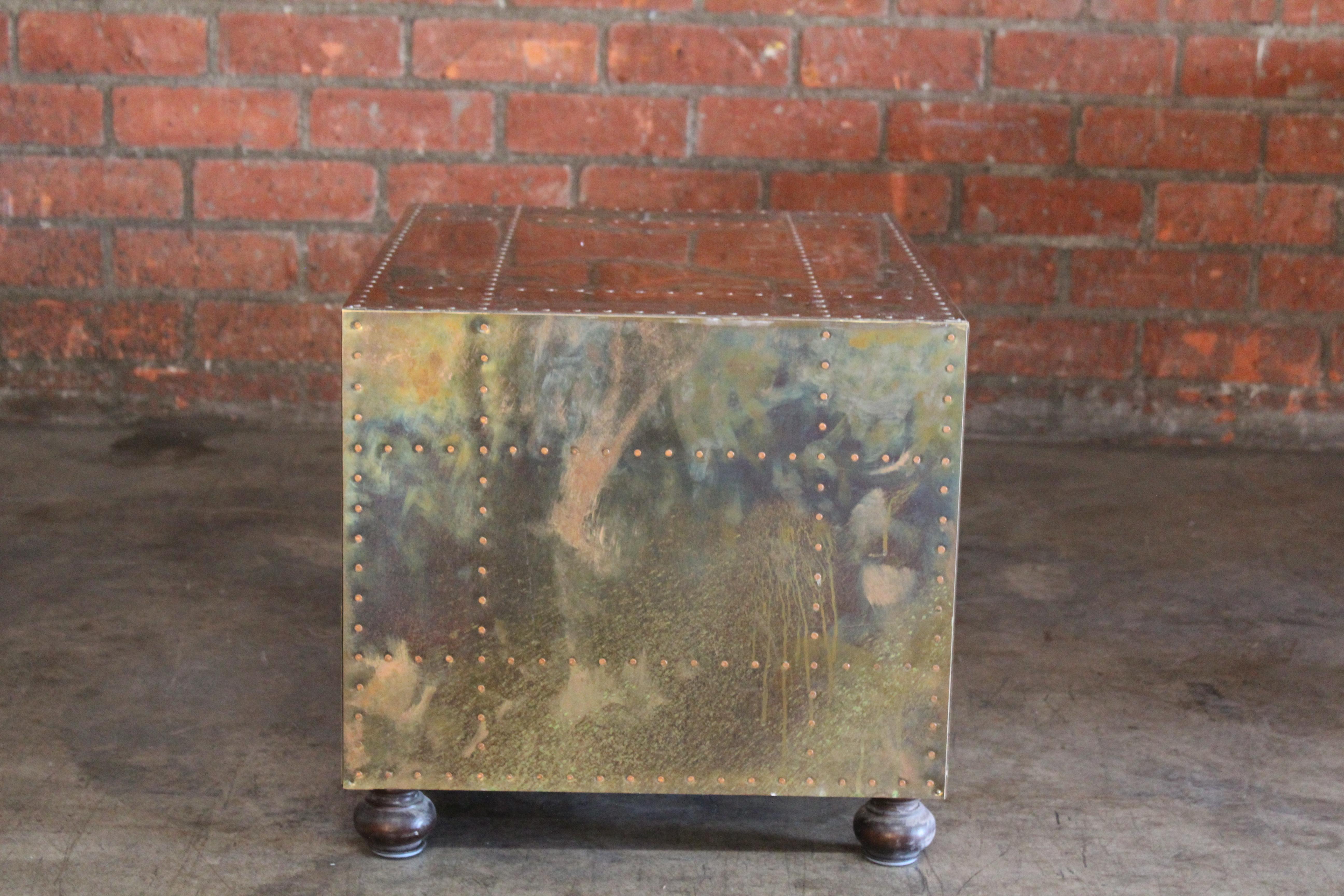 Brass Chest by Sarried, Spain, 1970s 4