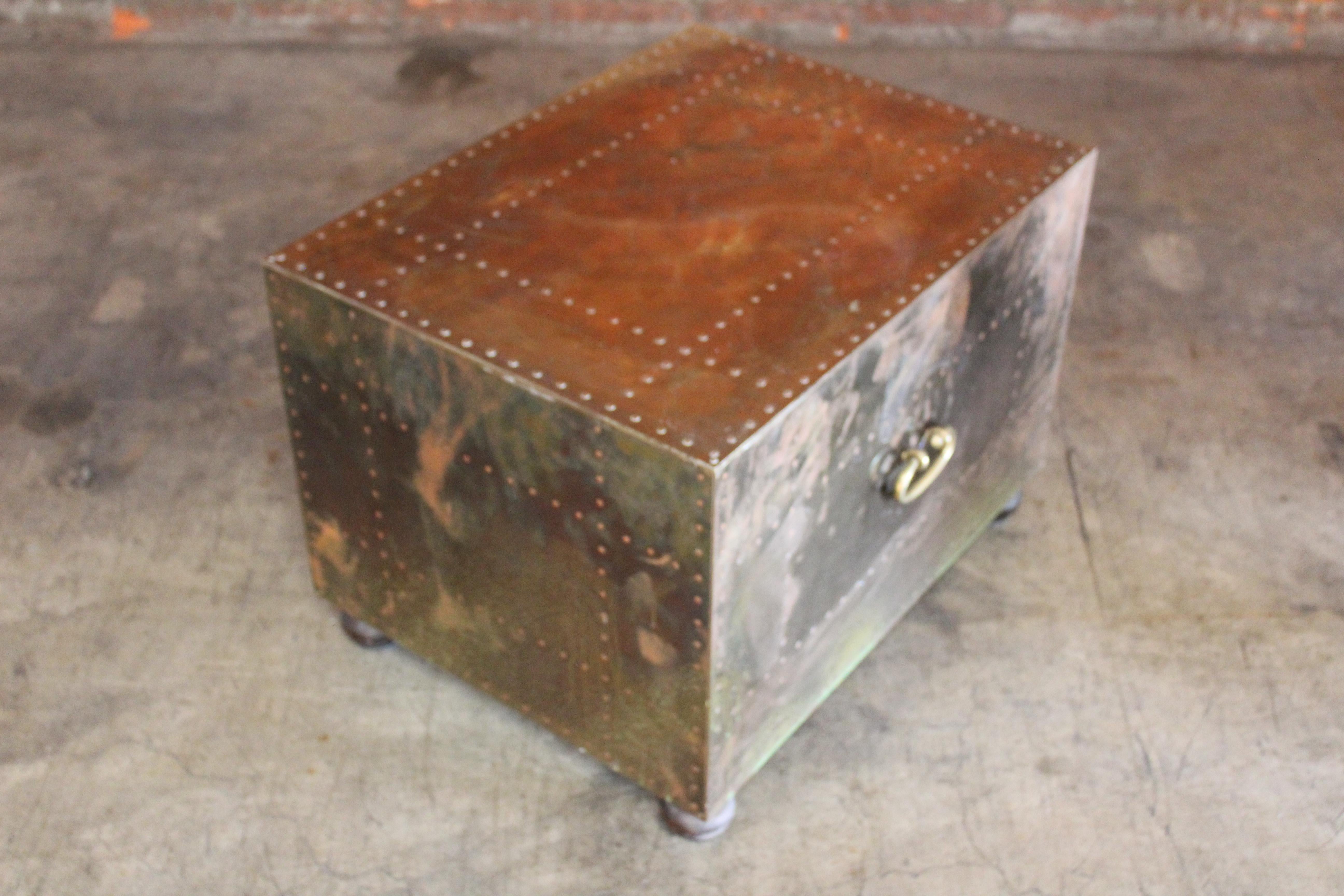 Brass Chest by Sarried, Spain, 1970s 5