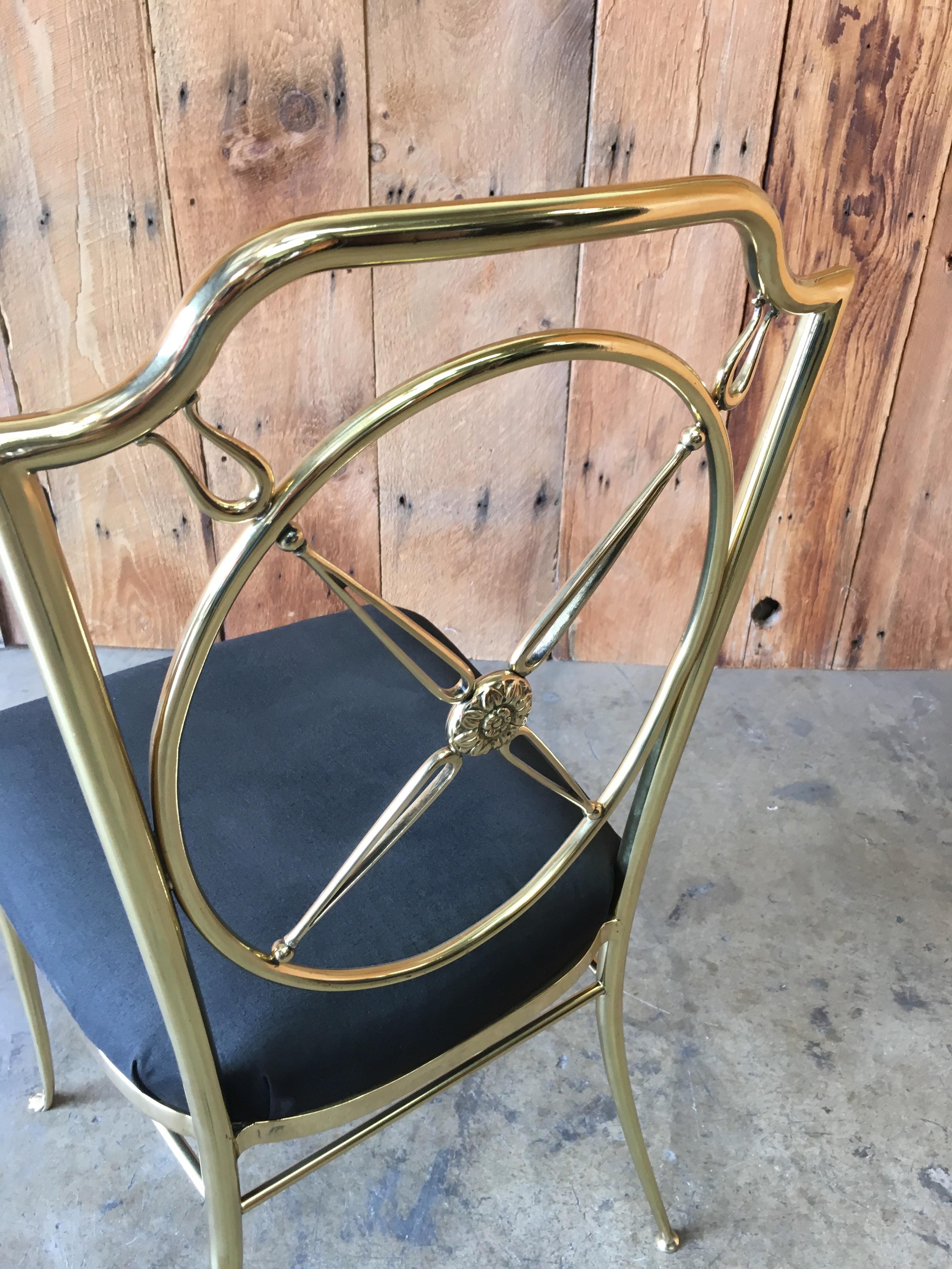 Brass Chiavari Style Chair 1