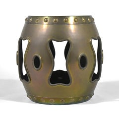 Brass Chinese Garden Stool/ Table
