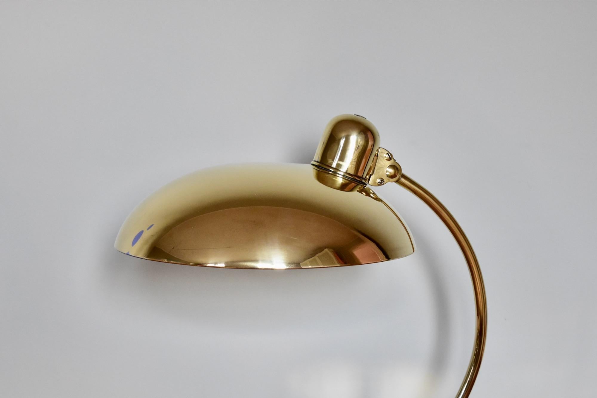 20th Century Brass Christian Dell Table Lamp 6631 Desk Lamp by Kaiser Idell Bauhaus, Germany