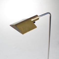 Brass, Chrome and Aluminum Pharmacy Lamp by Cedric Hartman