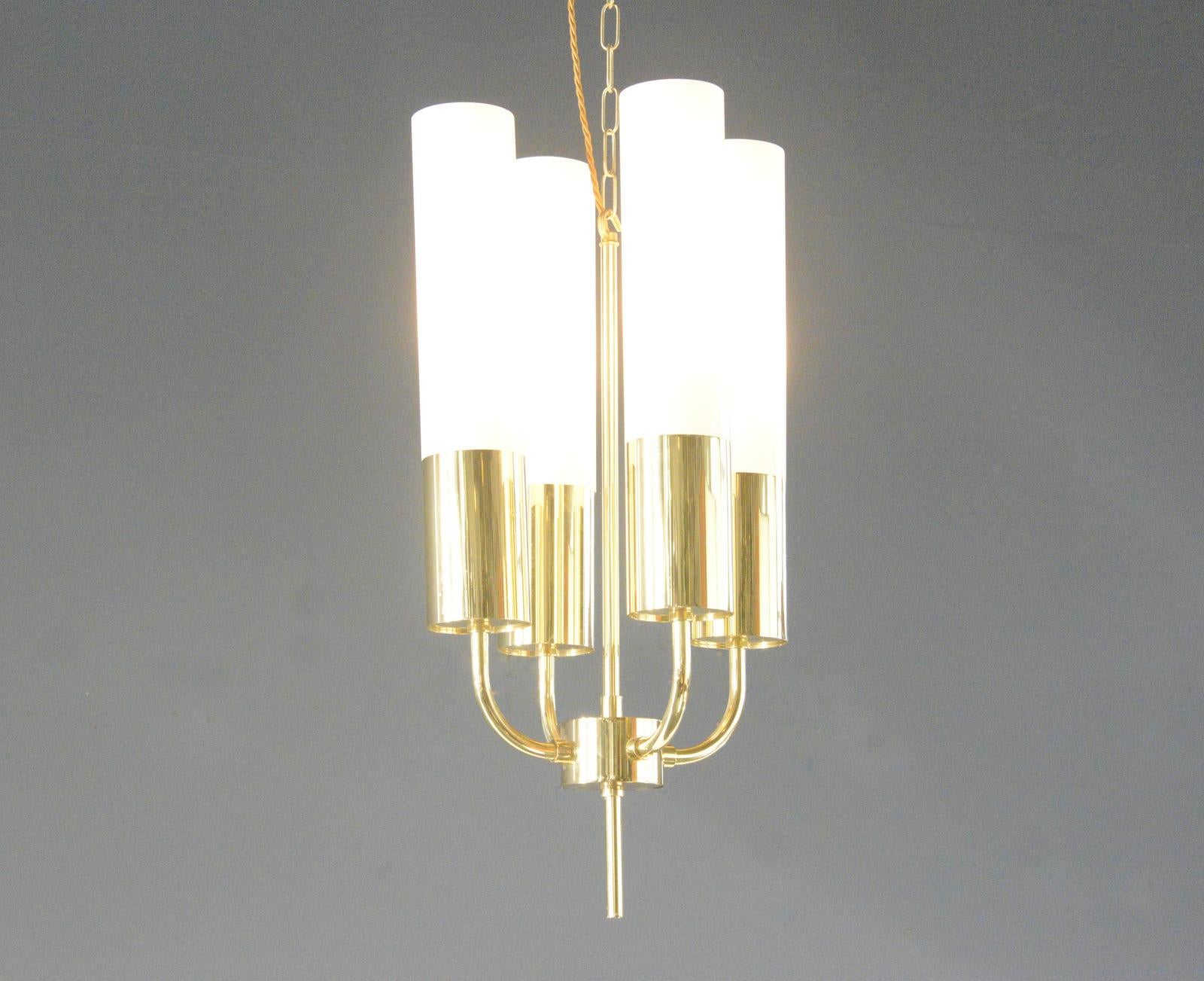 Church's Light in ottone di Glashütte Limburg, circa anni '70 in vendita 3