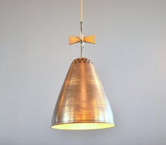Brass Church Pendant Light Circa 1950s
