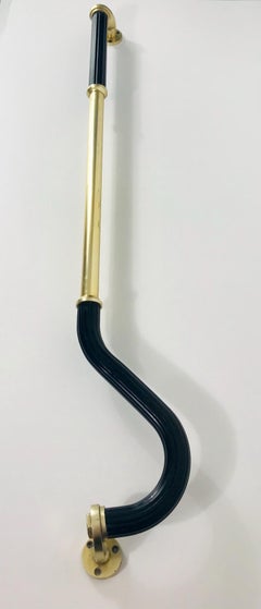 Brass Cinema Door Handle, Germany, 1960
