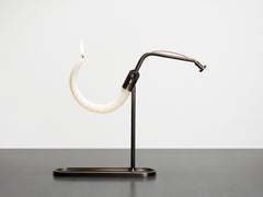 Kreis-Kerzenhalter aus Messing von Gentner Design