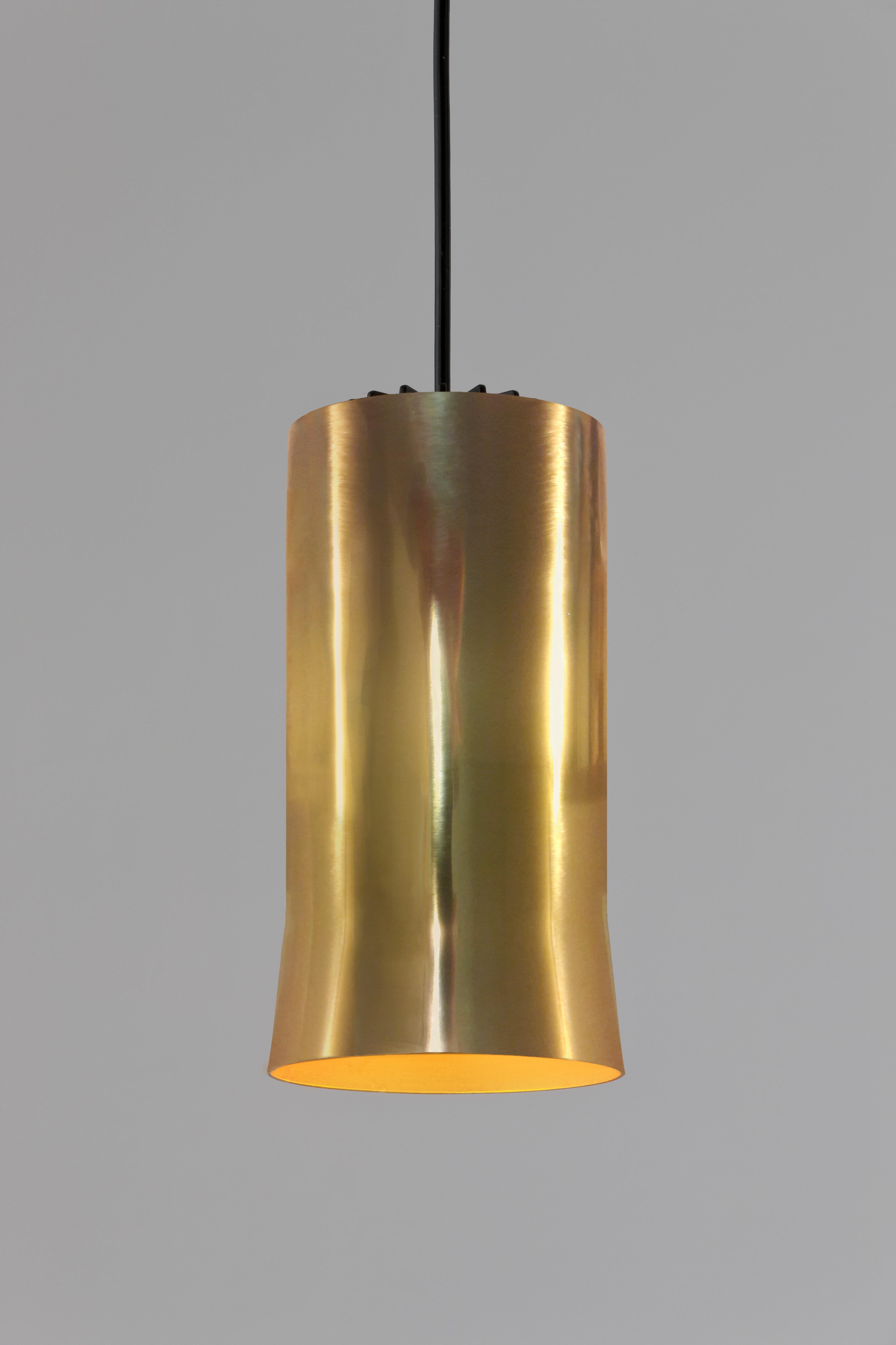 Brass Cirio Simple Pendant Lamp by Antoni Arola In New Condition For Sale In Geneve, CH