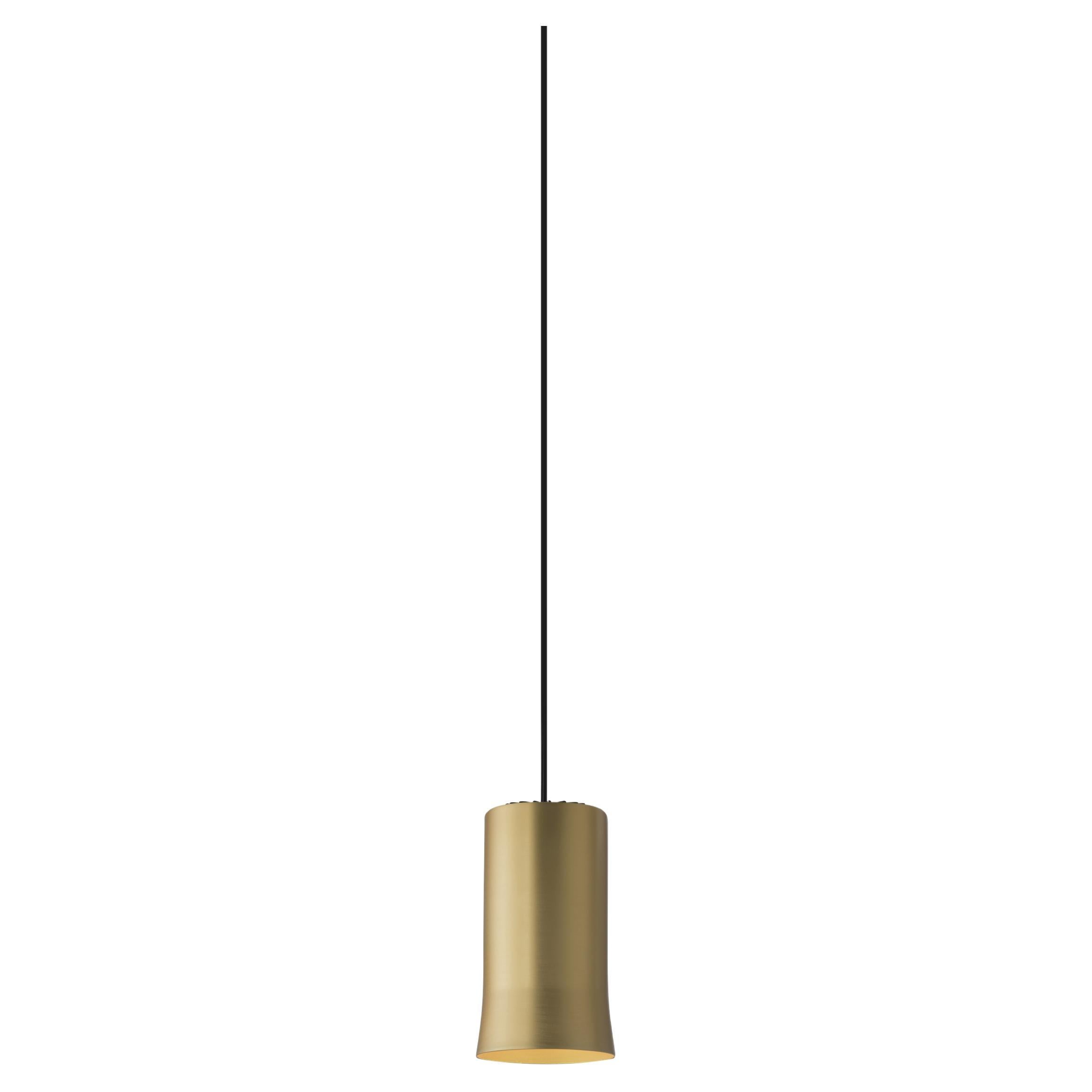 Lampe à suspension simple Cirio en laiton d'Antonio Arola