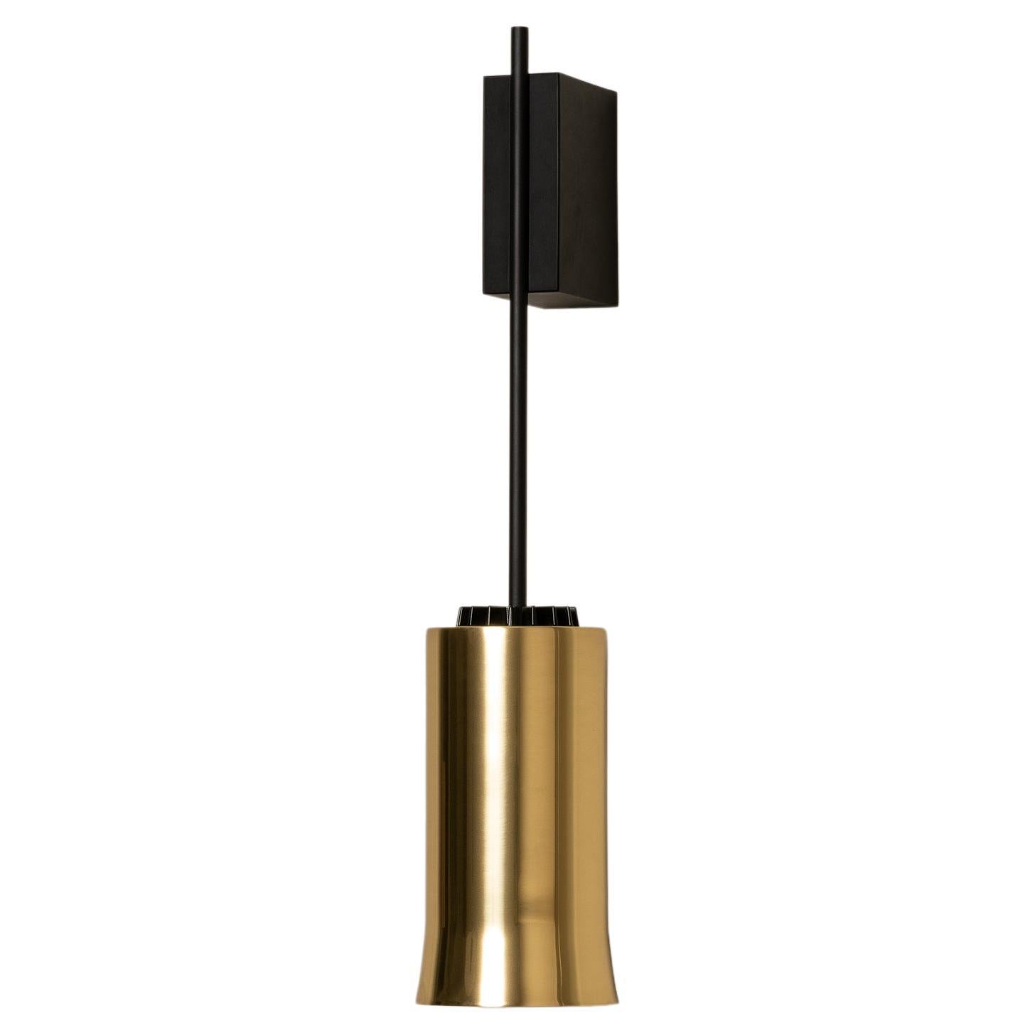 Brass Cirio Sculptural Contemporary Art Wall Lamp by Antoni Arola