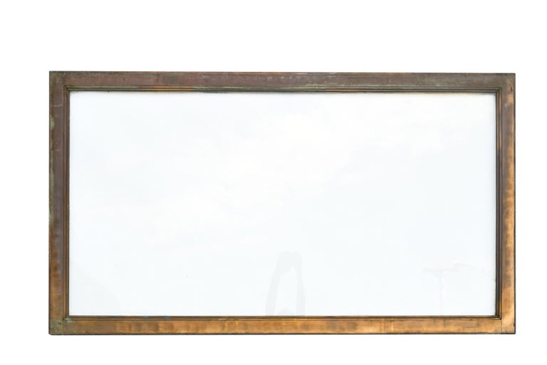 Brass Clad Entry Double Doors With Sidelights Transoms