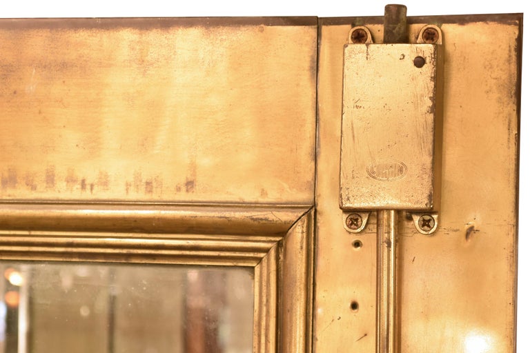 Brass Clad Entry Double Doors With Sidelights And Transoms For