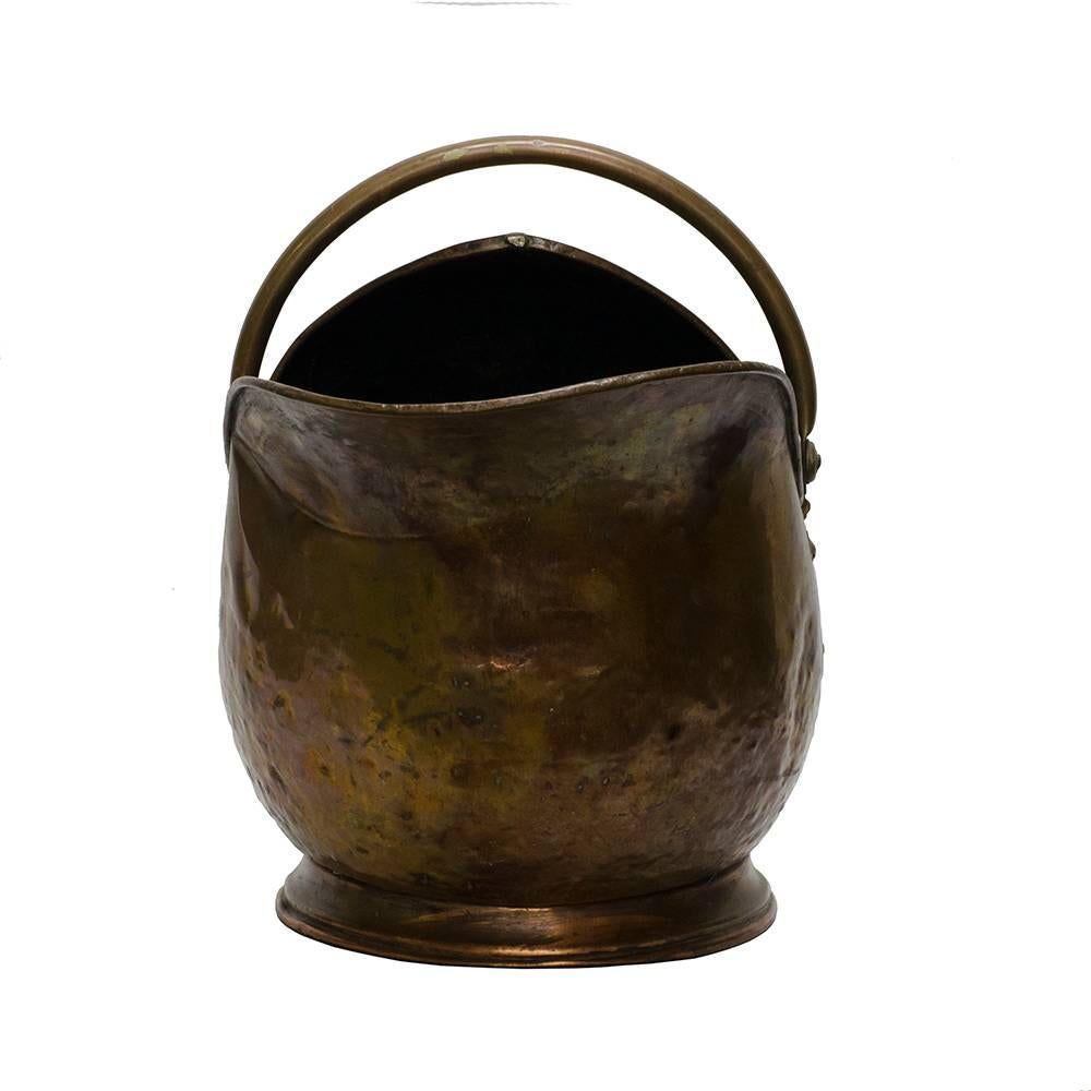 Victorian Brass Coal Scuttle