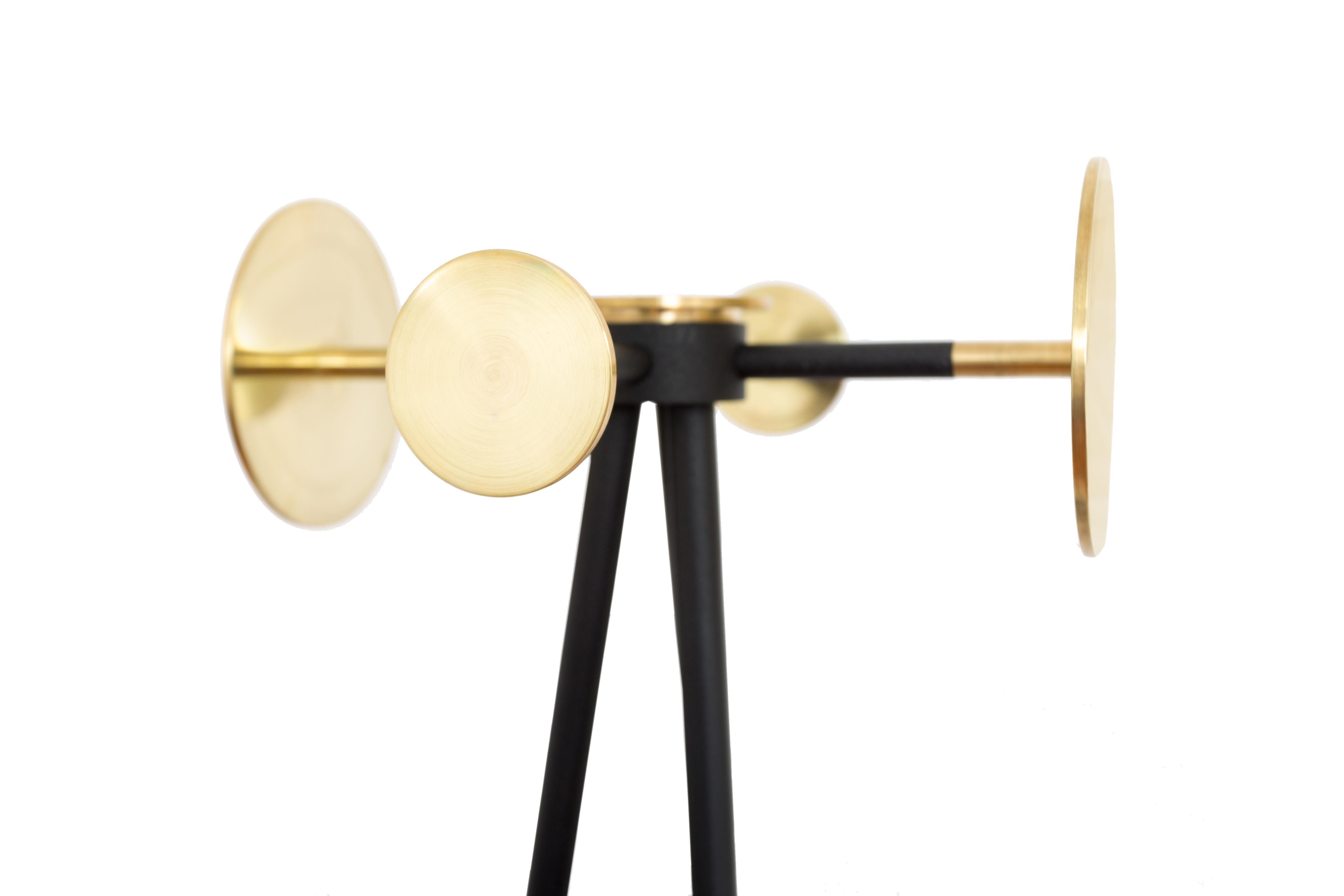 Brass Coat and Umbrella Stand by Comité De Proyectos For Sale 5