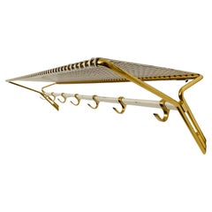 Brass Coat Rack or Wardrobe