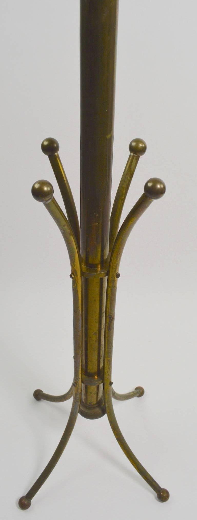 Brass Coat Tree at 1stDibs antique brass coat tree, brass coat tree