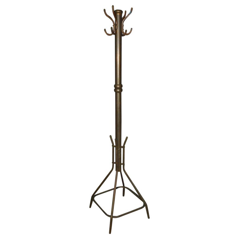 Brass Coat Tree at 1stDibs brass coat tree stand, antique brass coat tree