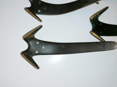 Brass Coat Wall Hooks by Carl Auböck