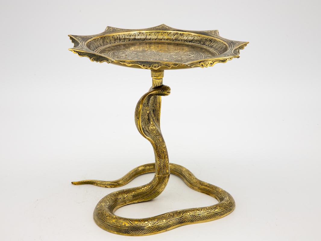 Brass Cobra Dish 1