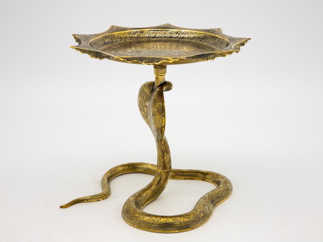 Brass Cobra Dish 2