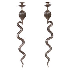 Brass Cobra Wall Sconces