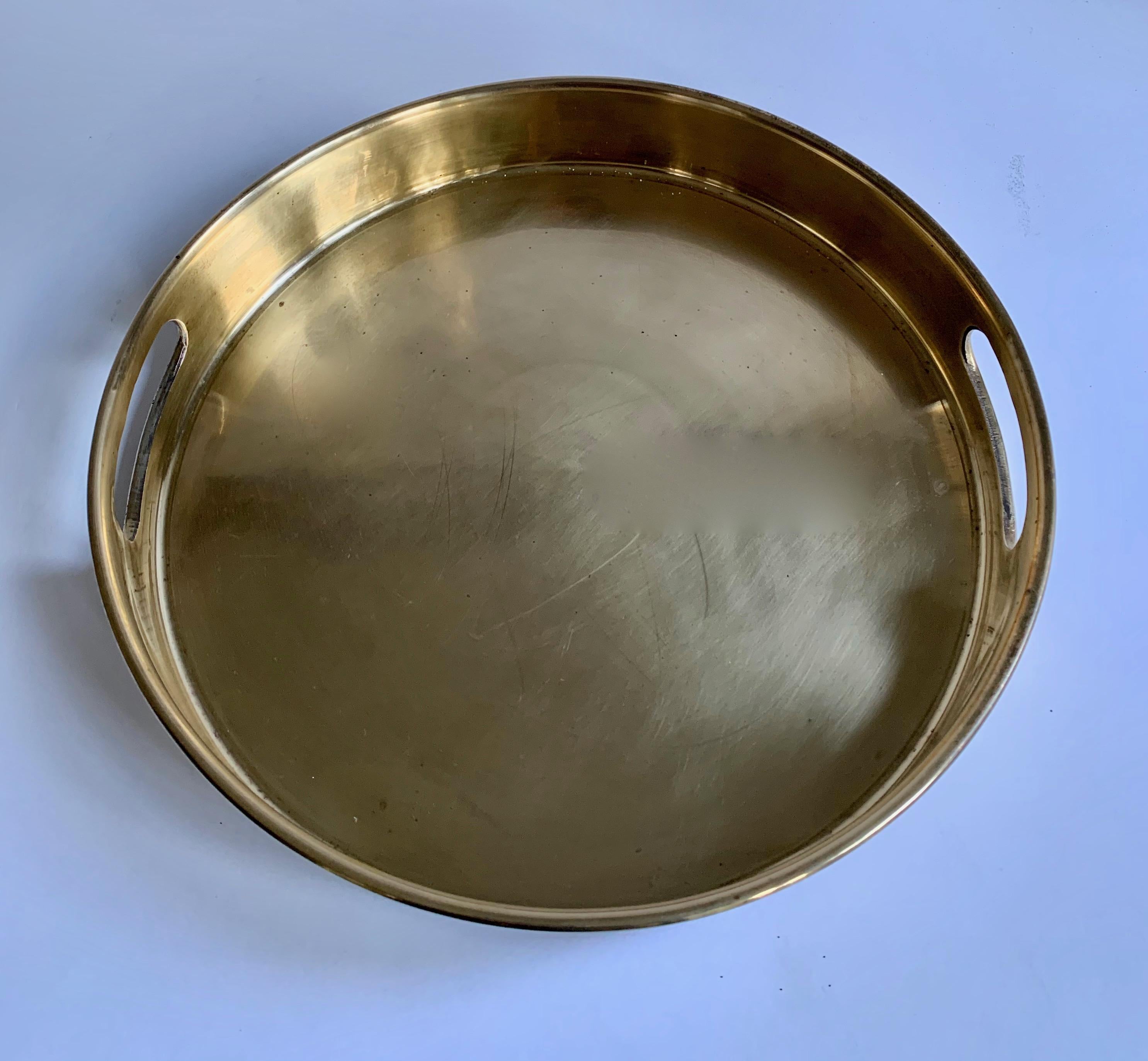 Brass Cocktail Tray 1